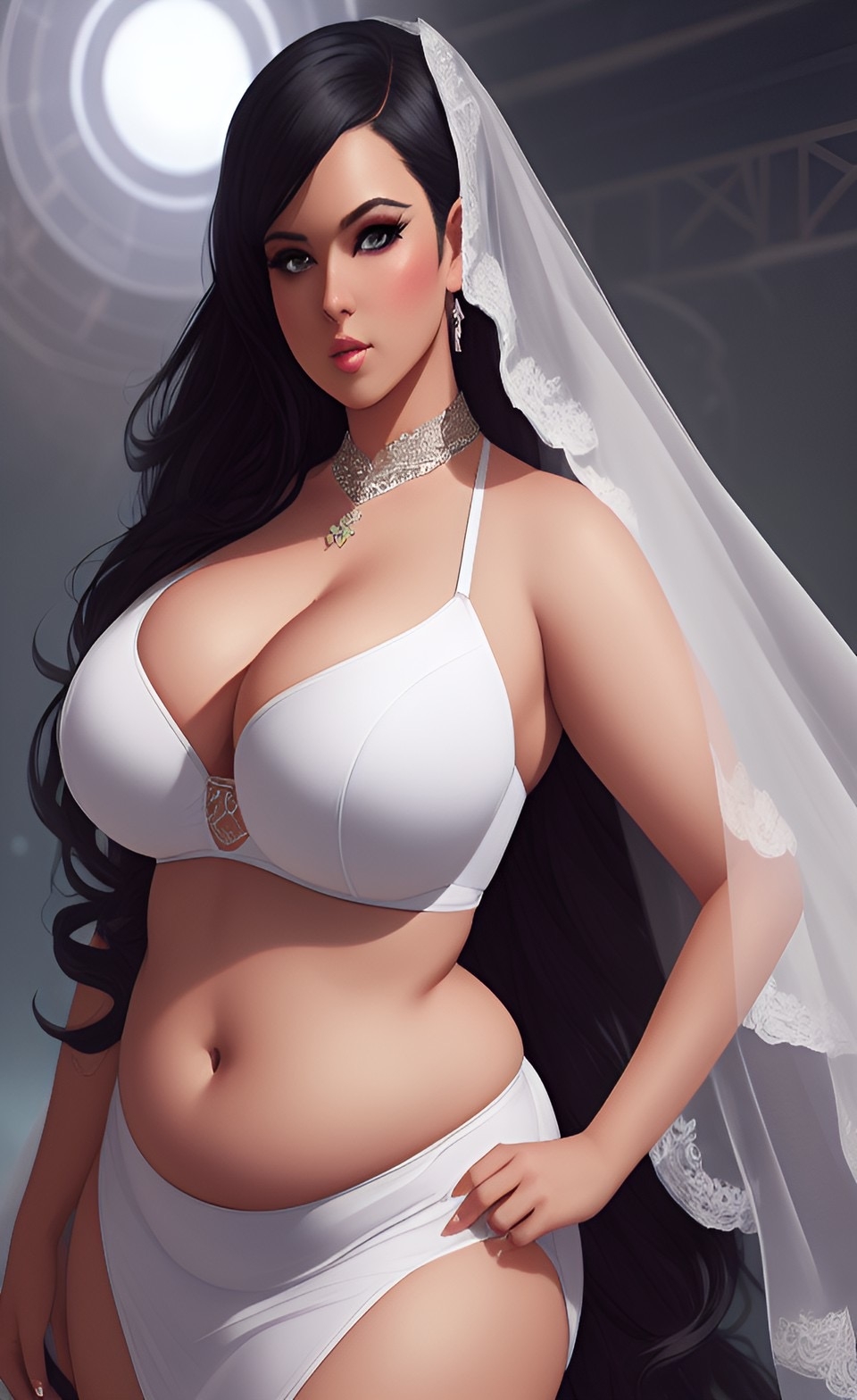 Generic Busty Women [AI Generated] 118