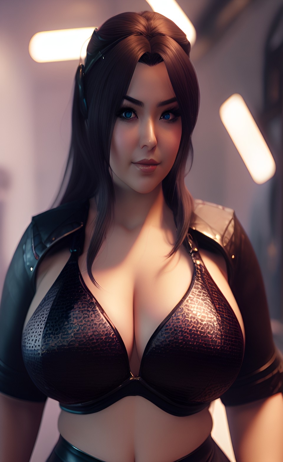 Generic Busty Women [AI Generated] 12