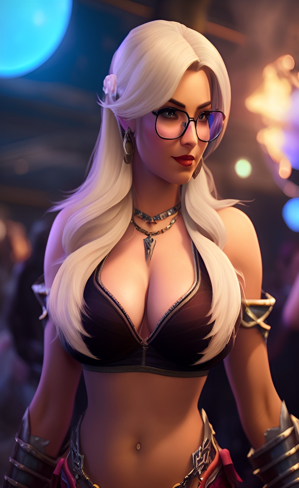 Generic Busty Women [AI Generated] 13