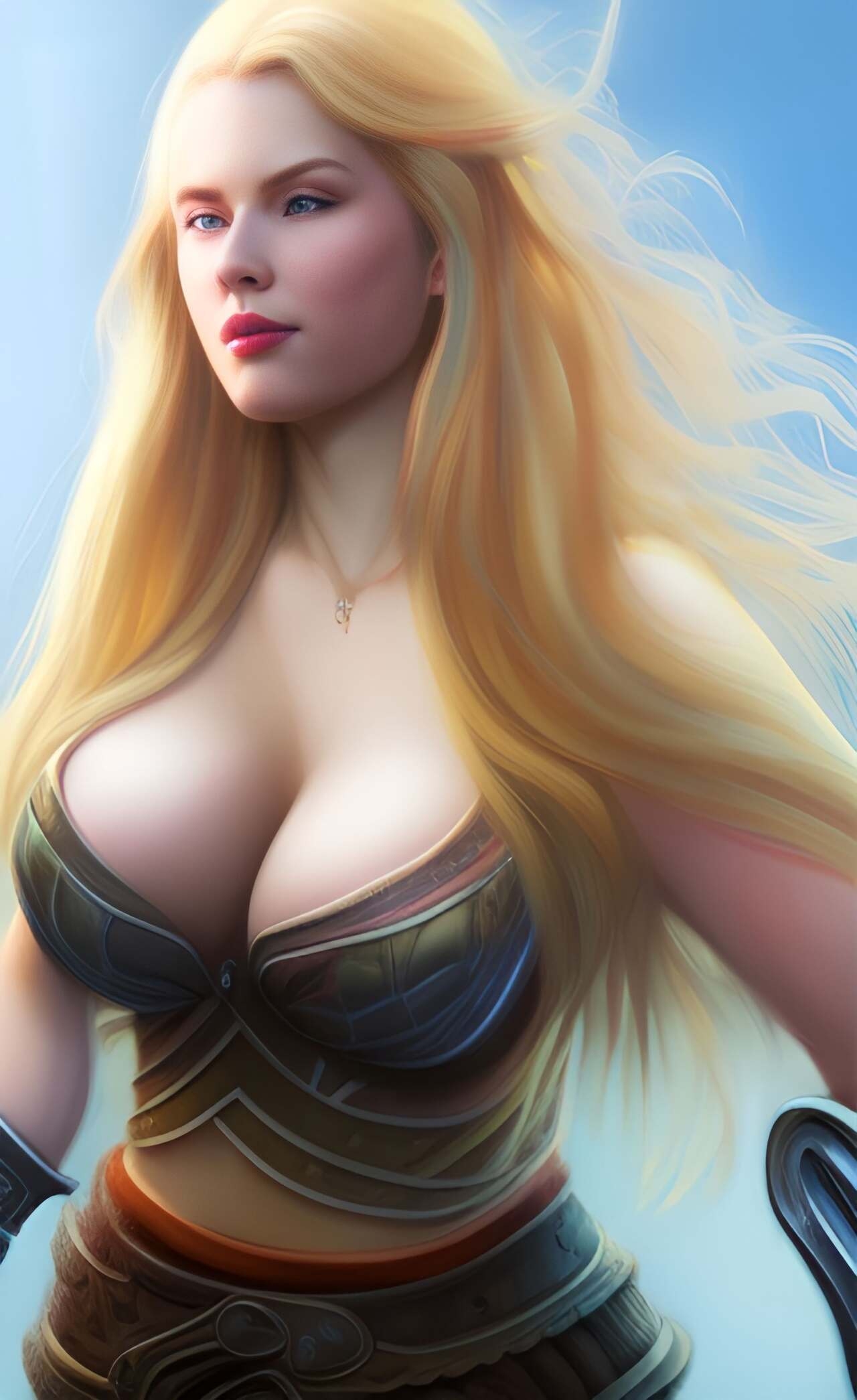 Generic Busty Women [AI Generated] 159