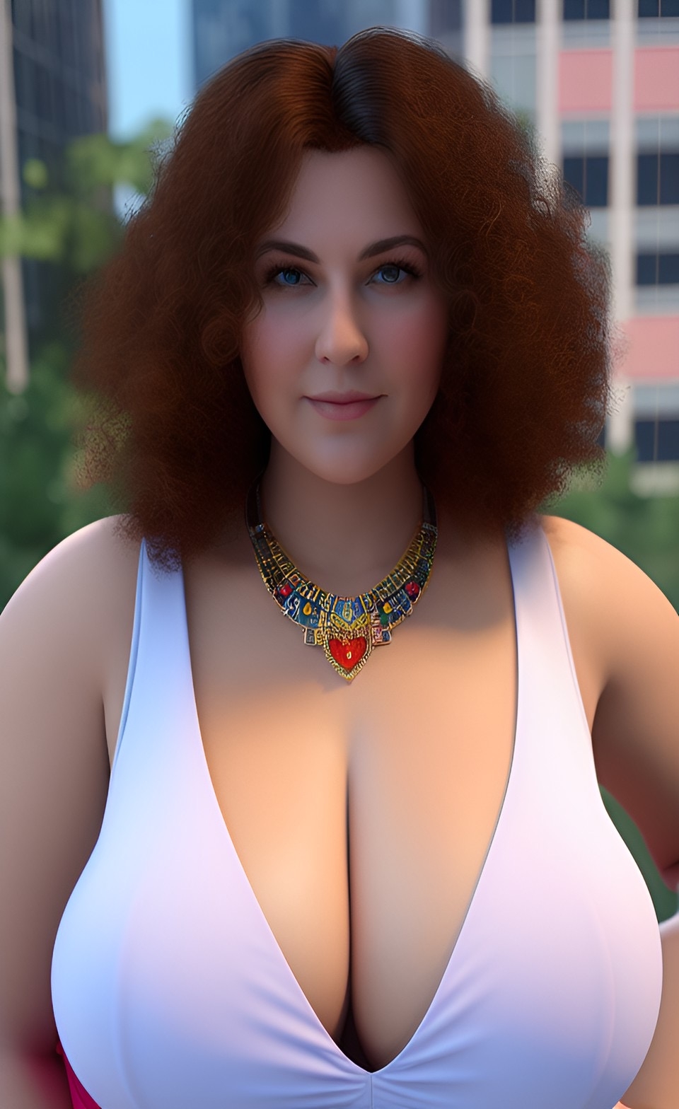 Generic Busty Women [AI Generated] 194