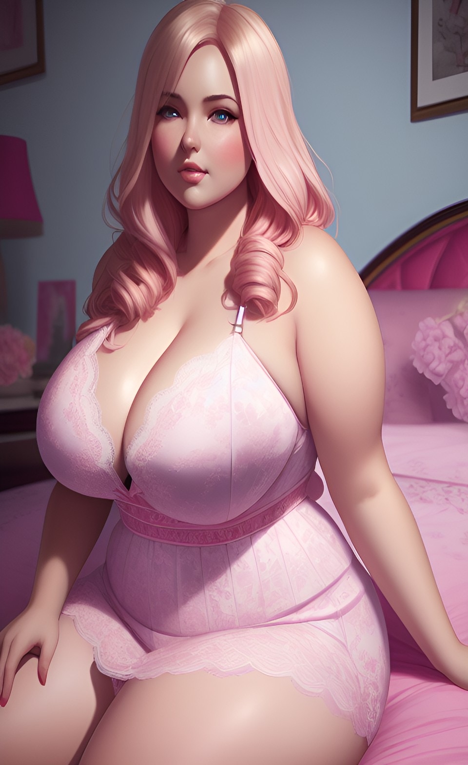 Generic Busty Women [AI Generated] 214