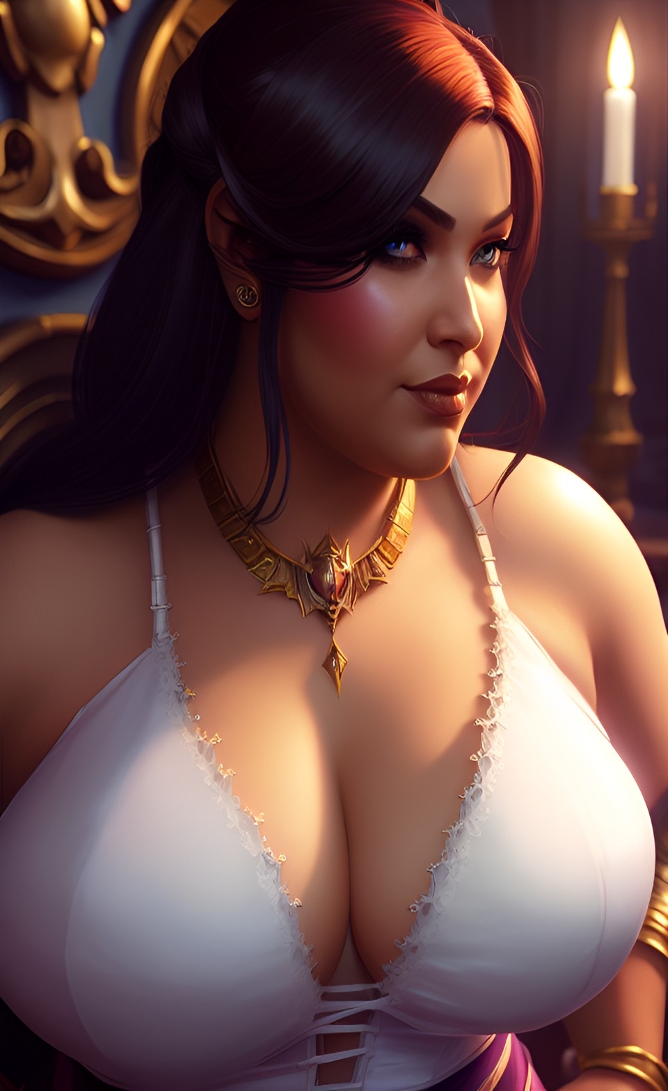 Generic Busty Women [AI Generated] 233