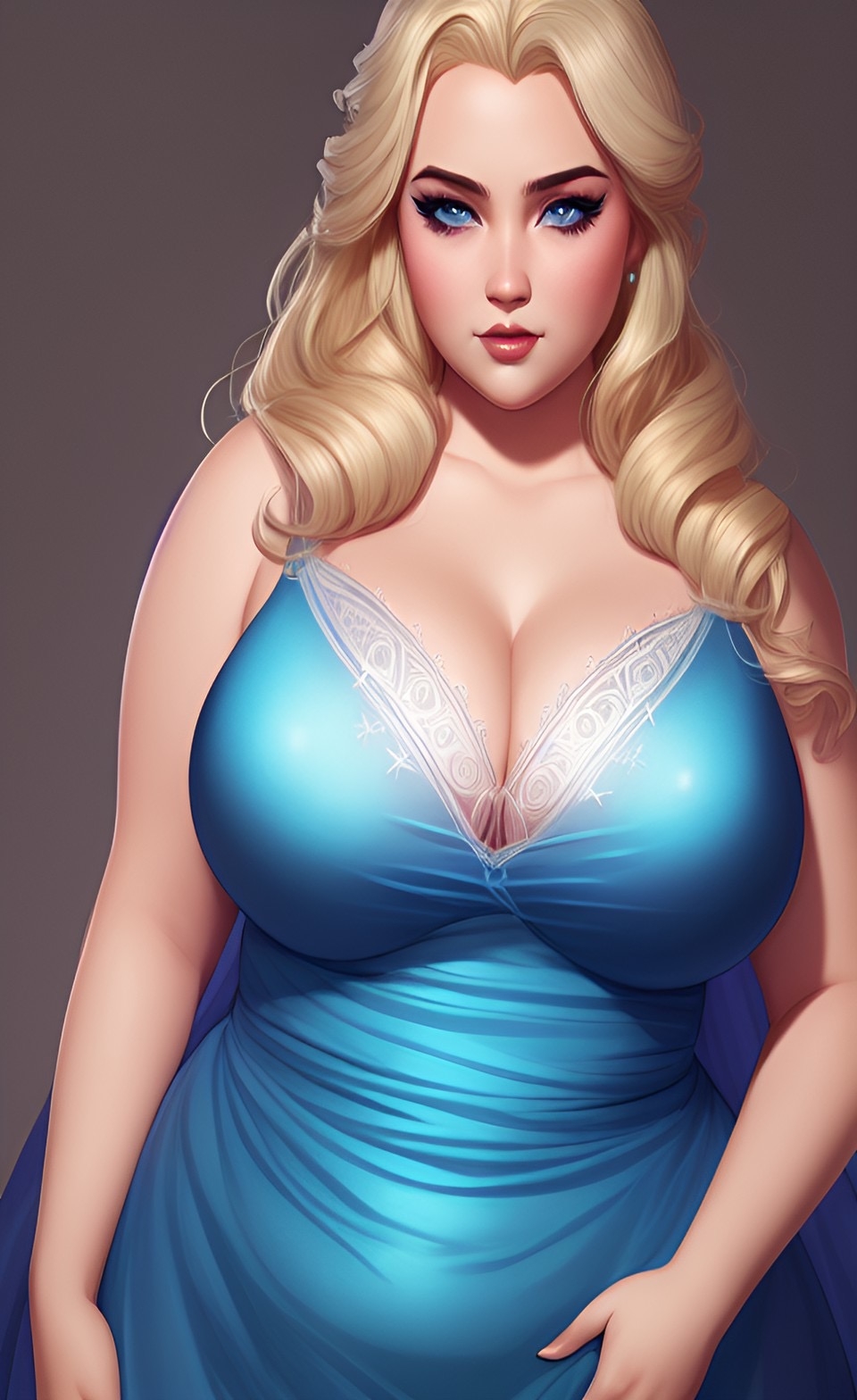 Generic Busty Women [AI Generated] 245