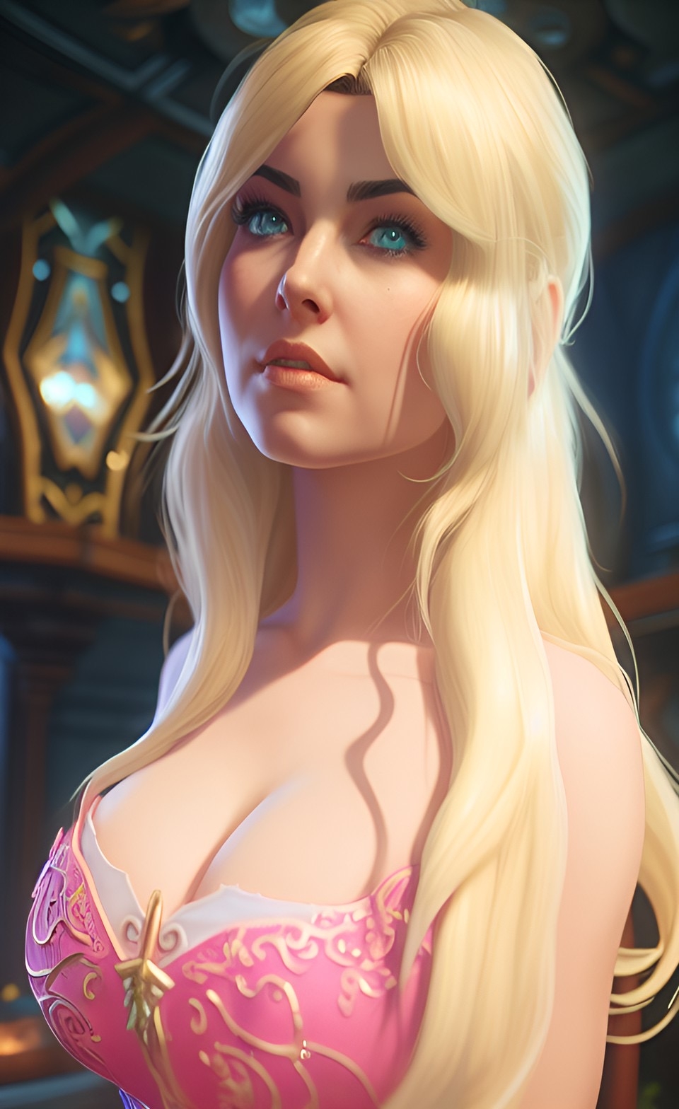 Generic Busty Women [AI Generated] 294