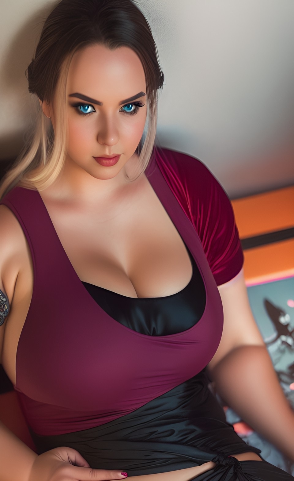 Generic Busty Women [AI Generated] 301