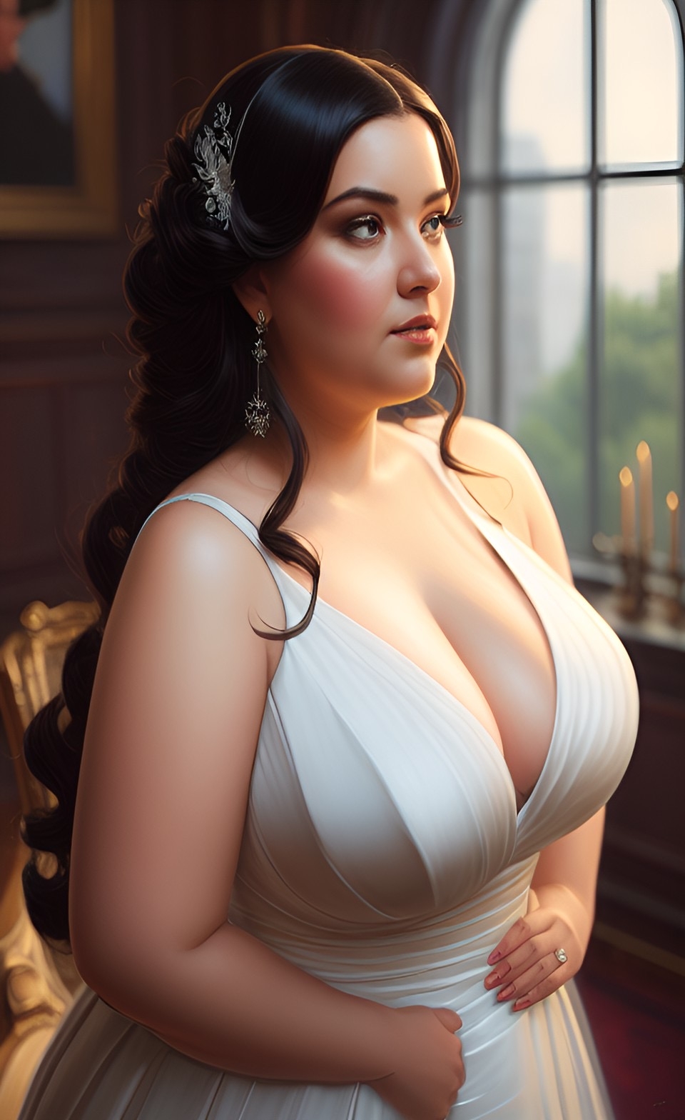 Generic Busty Women [AI Generated] 306