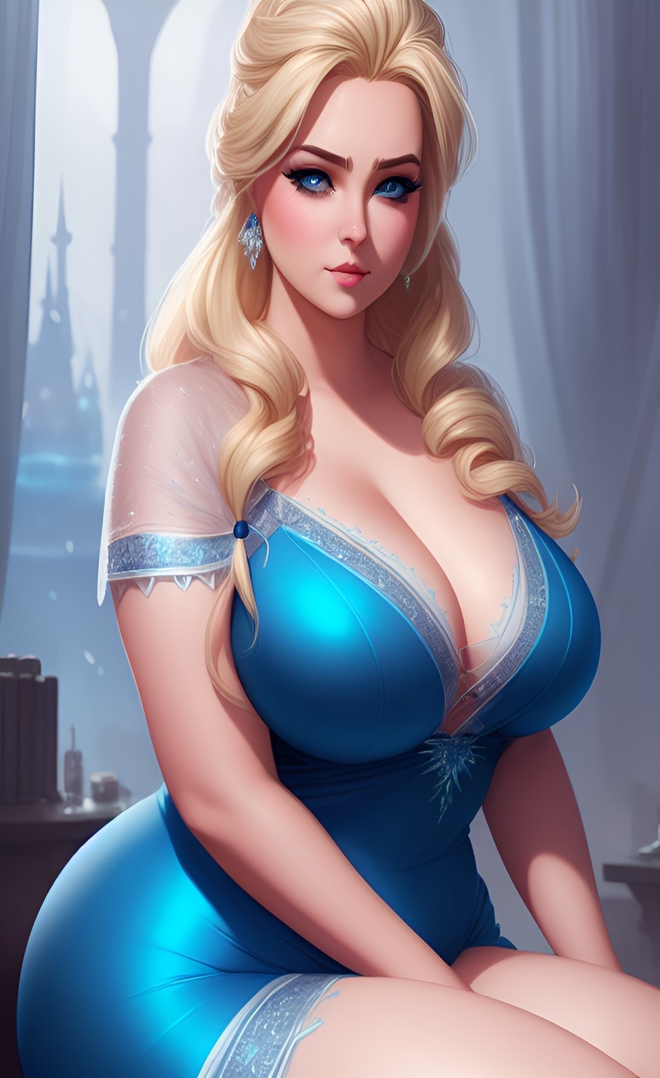 Generic Busty Women [AI Generated] 31