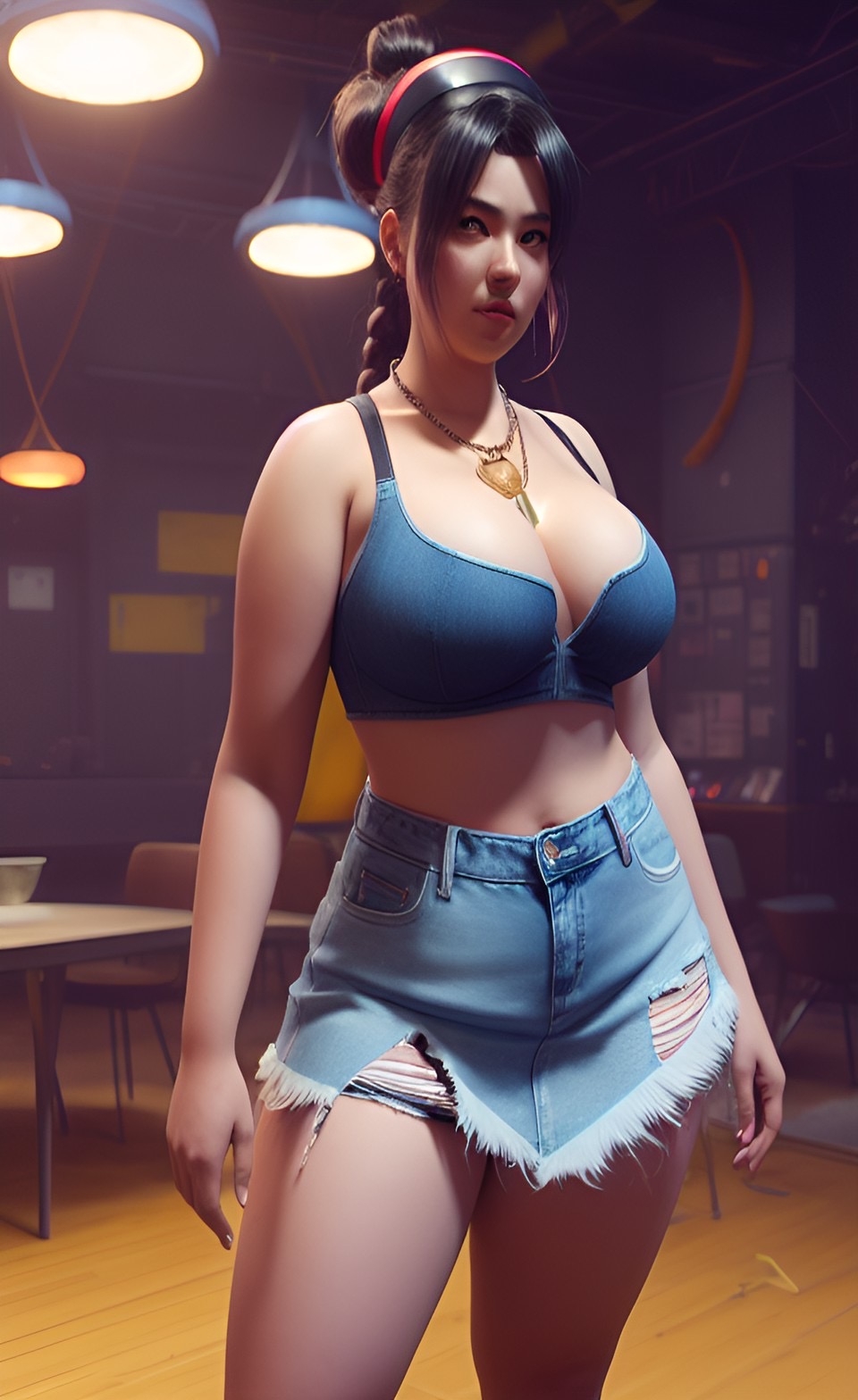 Generic Busty Women [AI Generated] 43