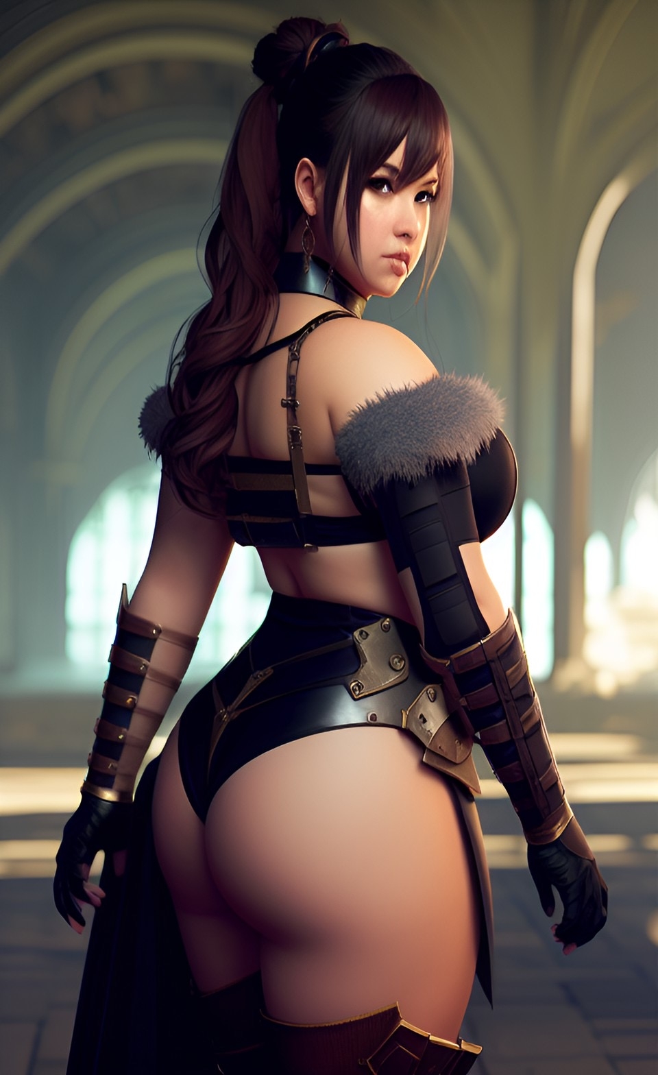 Generic Busty Women [AI Generated] 7