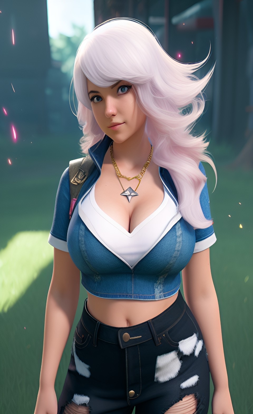 Generic Busty Women [AI Generated] 82