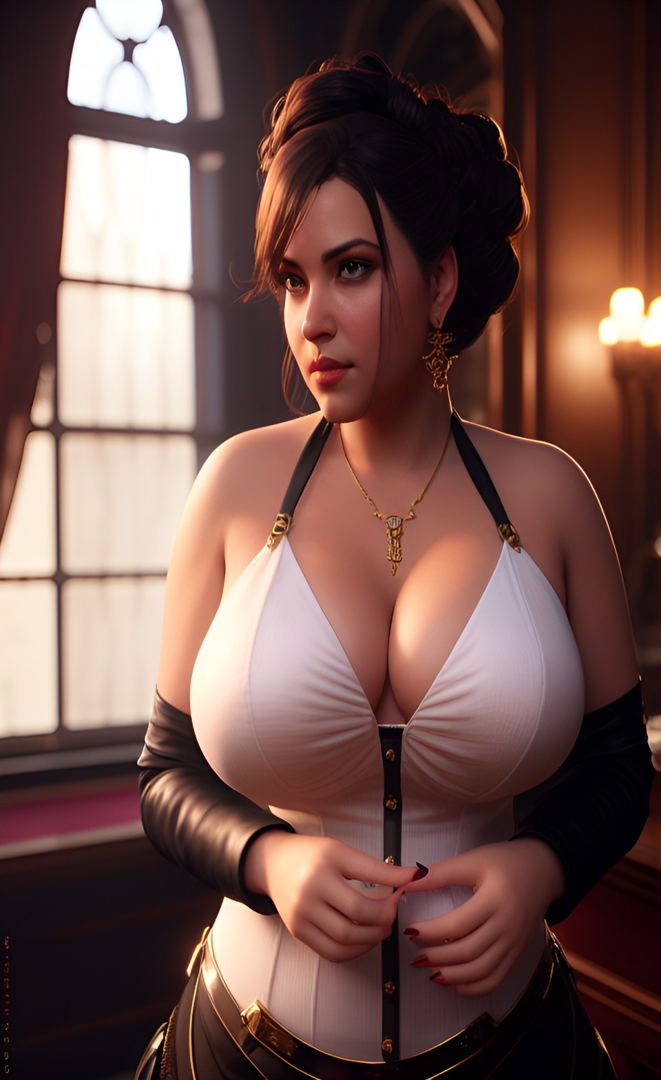 Generic Busty Women [AI Generated] 85