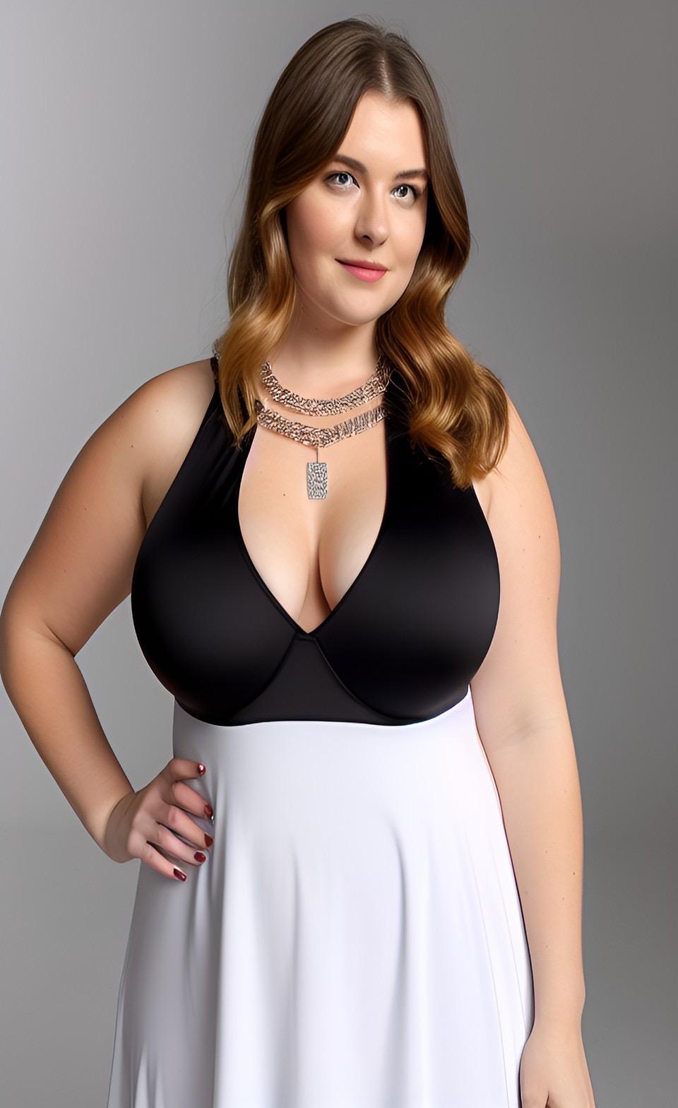 Generic Busty Women [AI Generated] 87