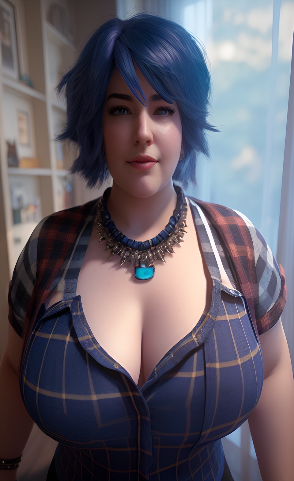 Generic Busty Women [AI Generated] 92