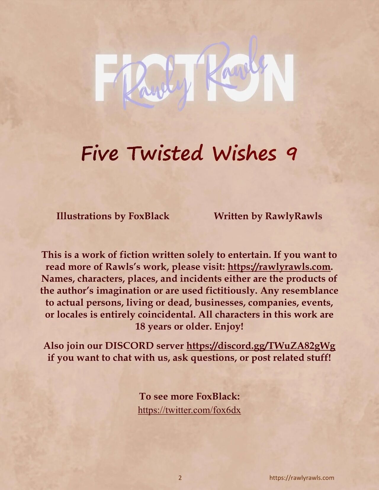 Five Twisted Wishes [FoxBlack , RawlyRawls] - 9 - english 1