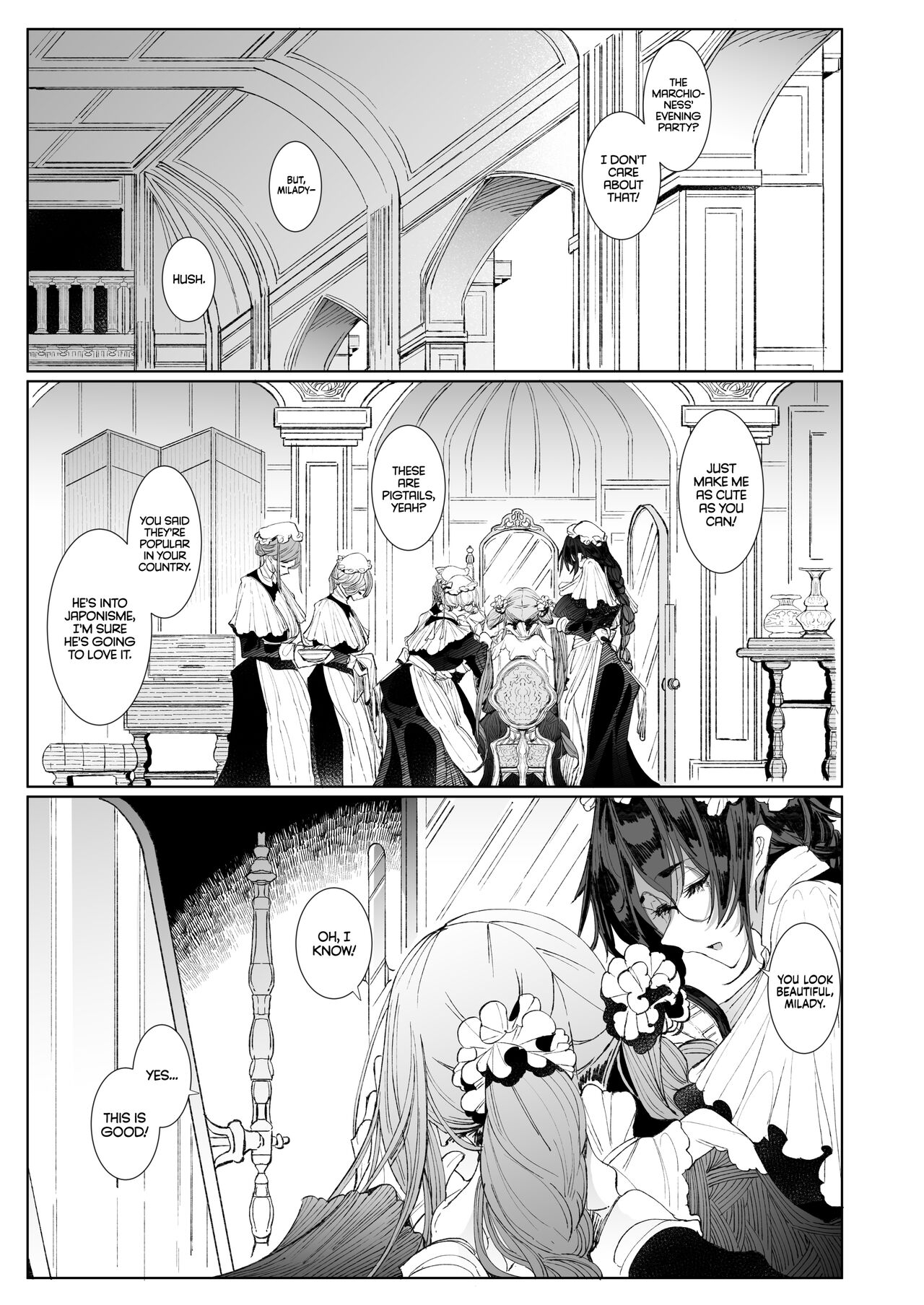 [Metro Notes (Tsumetoro)] Shinshi Tsuki Maid no Sophie-san 8 | Gentleman’s Maid Sophie 8 [English] {2d-market.com} [Decensored] [Digital] 1