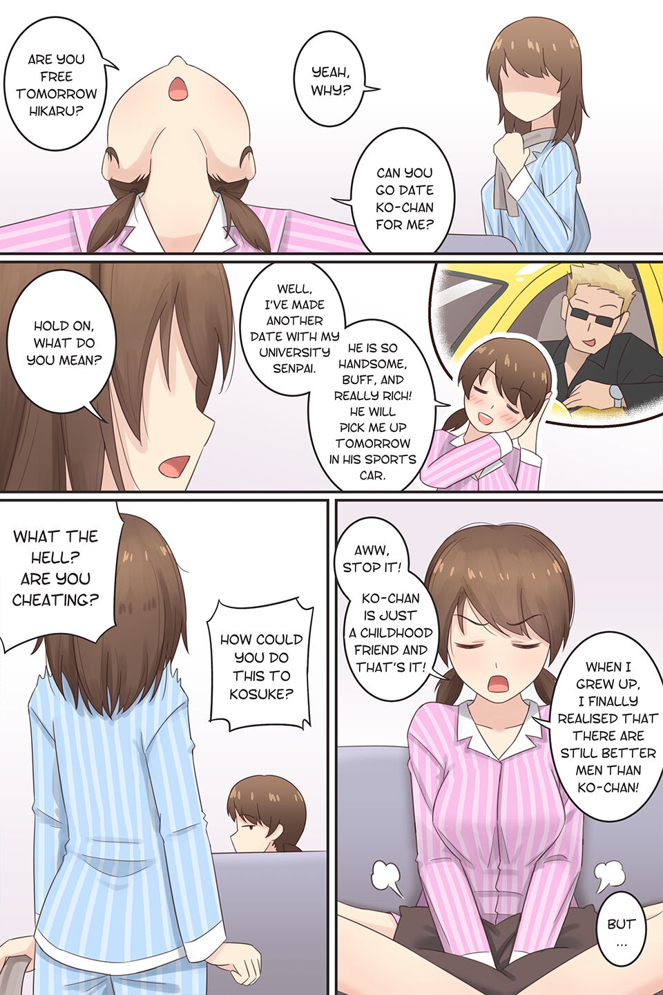 [RudySaki] When My Twins Childhood Friend Became a Girl 1