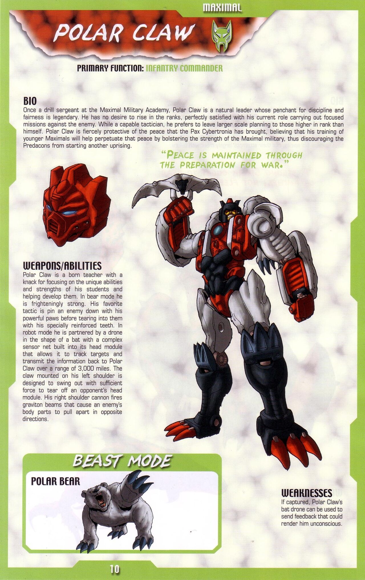 Transformers: Beast Wars Sourcebook #1-4 104