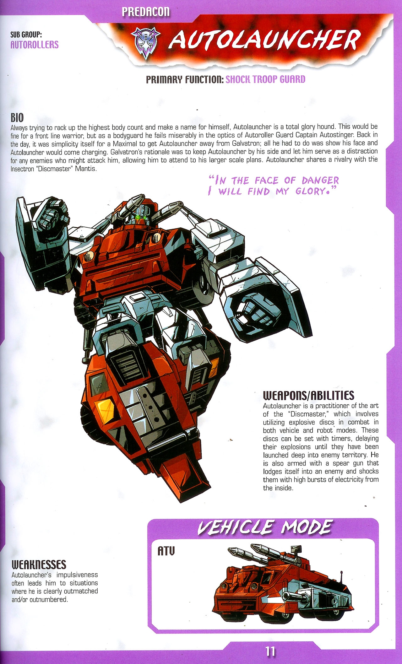 Transformers: Beast Wars Sourcebook #1-4 11
