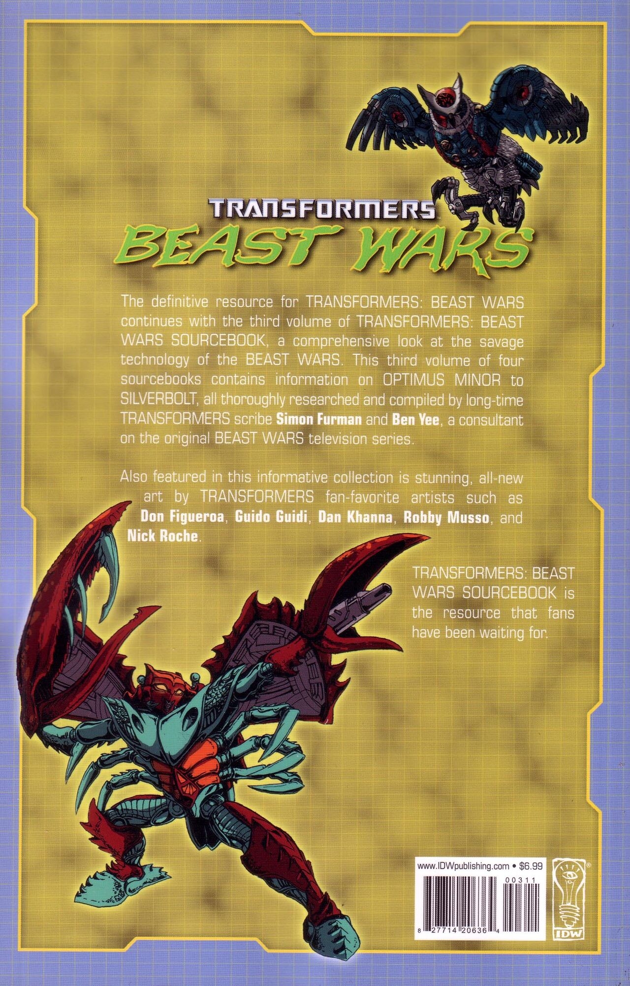 Transformers: Beast Wars Sourcebook #1-4 143