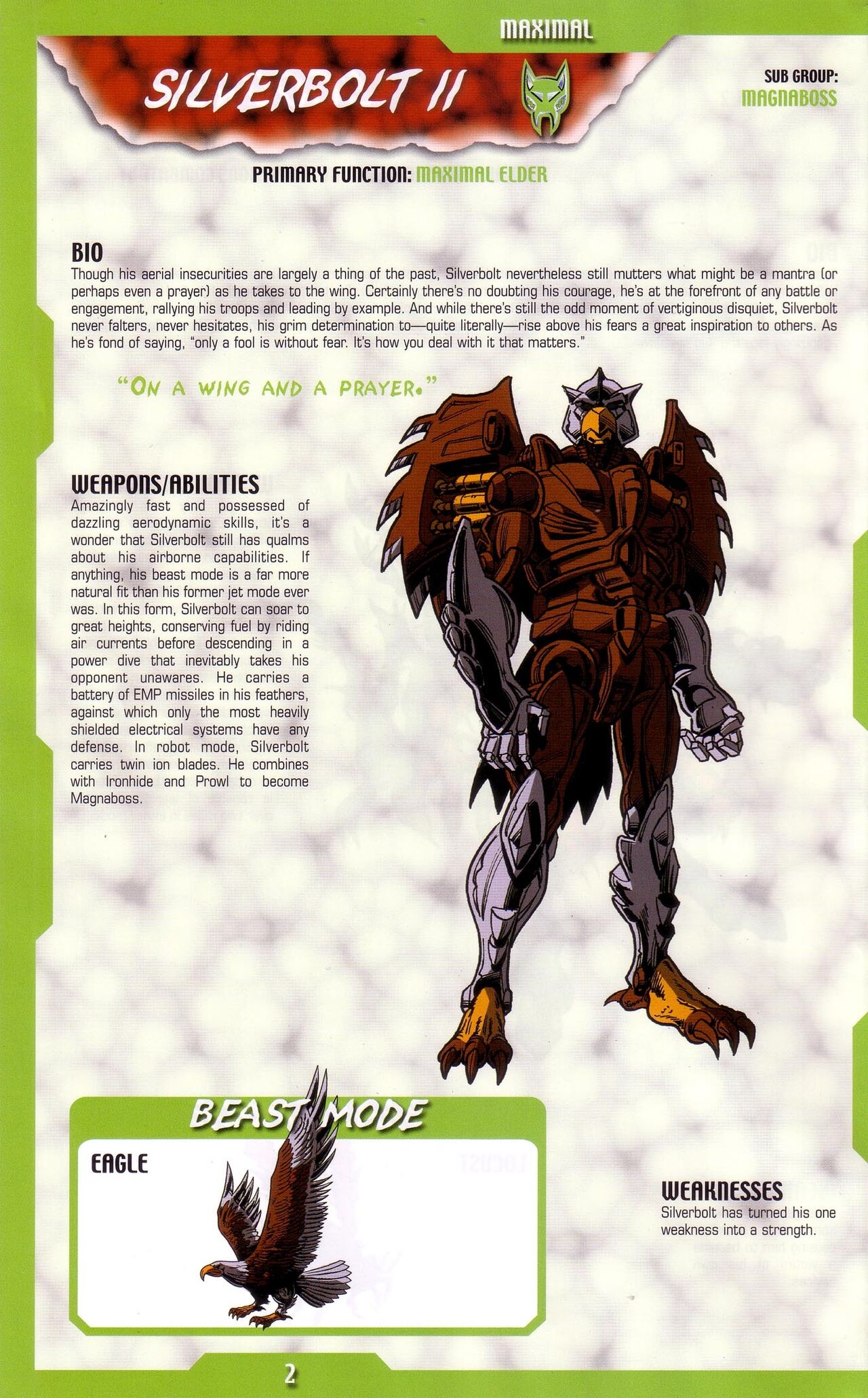 Transformers: Beast Wars Sourcebook #1-4 147