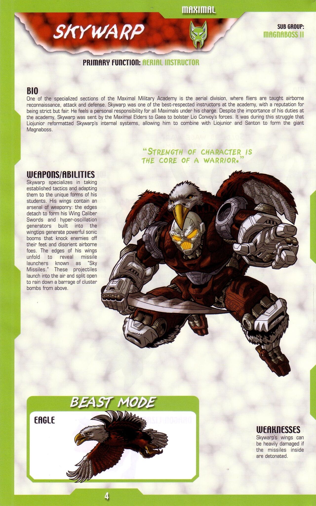 Transformers: Beast Wars Sourcebook #1-4 149