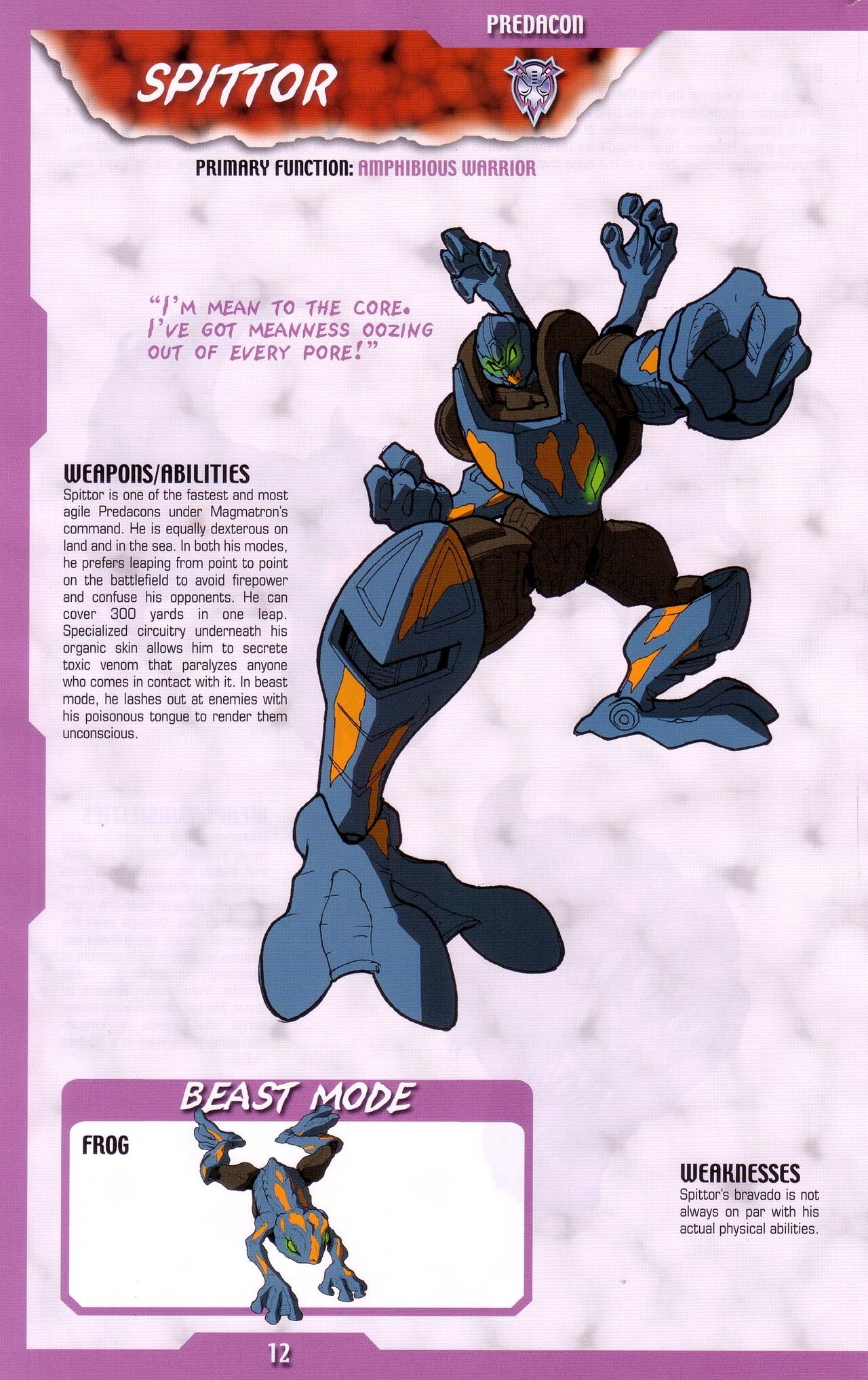 Transformers: Beast Wars Sourcebook #1-4 157