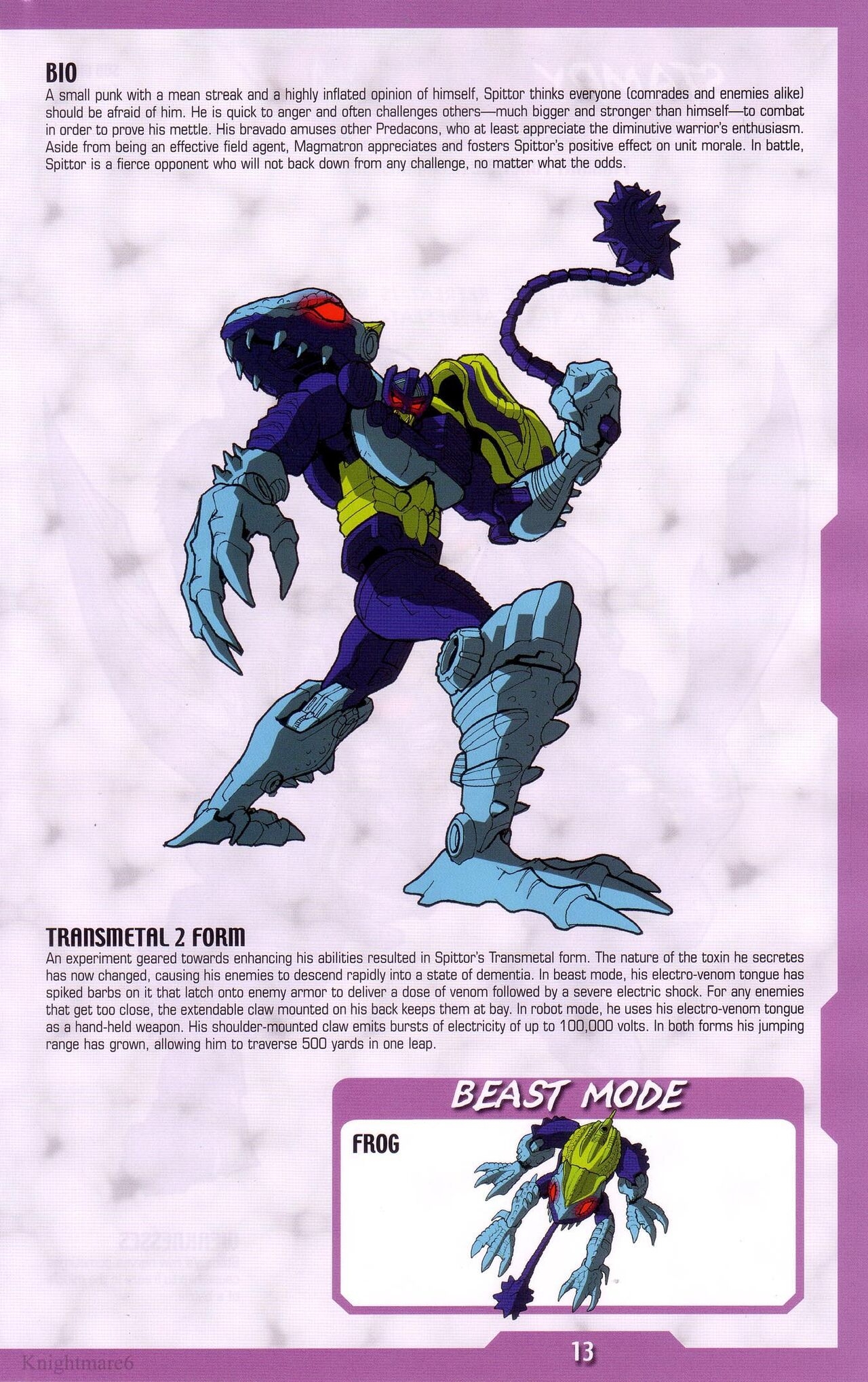 Transformers: Beast Wars Sourcebook #1-4 158