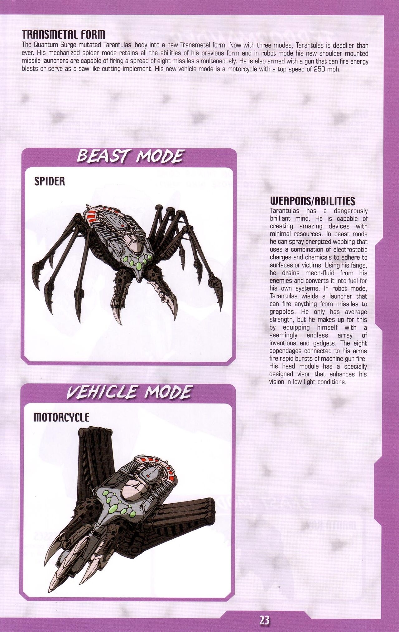 Transformers: Beast Wars Sourcebook #1-4 168