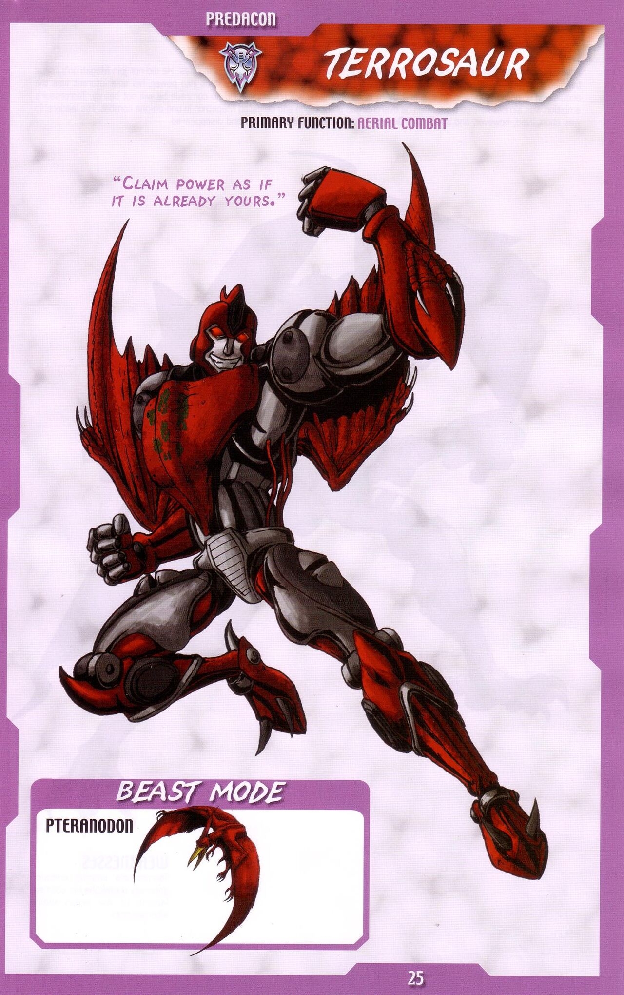 Transformers: Beast Wars Sourcebook #1-4 170