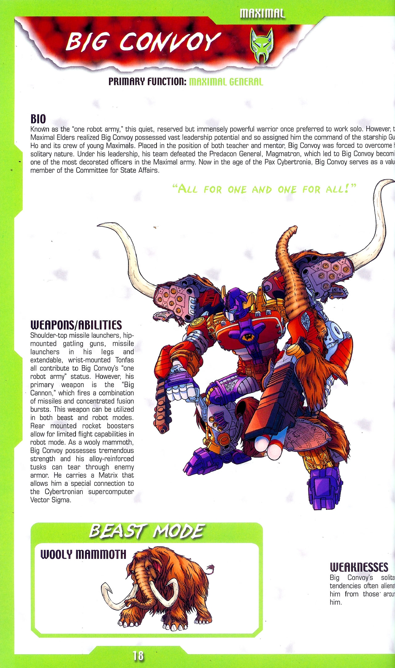 Transformers: Beast Wars Sourcebook #1-4 18