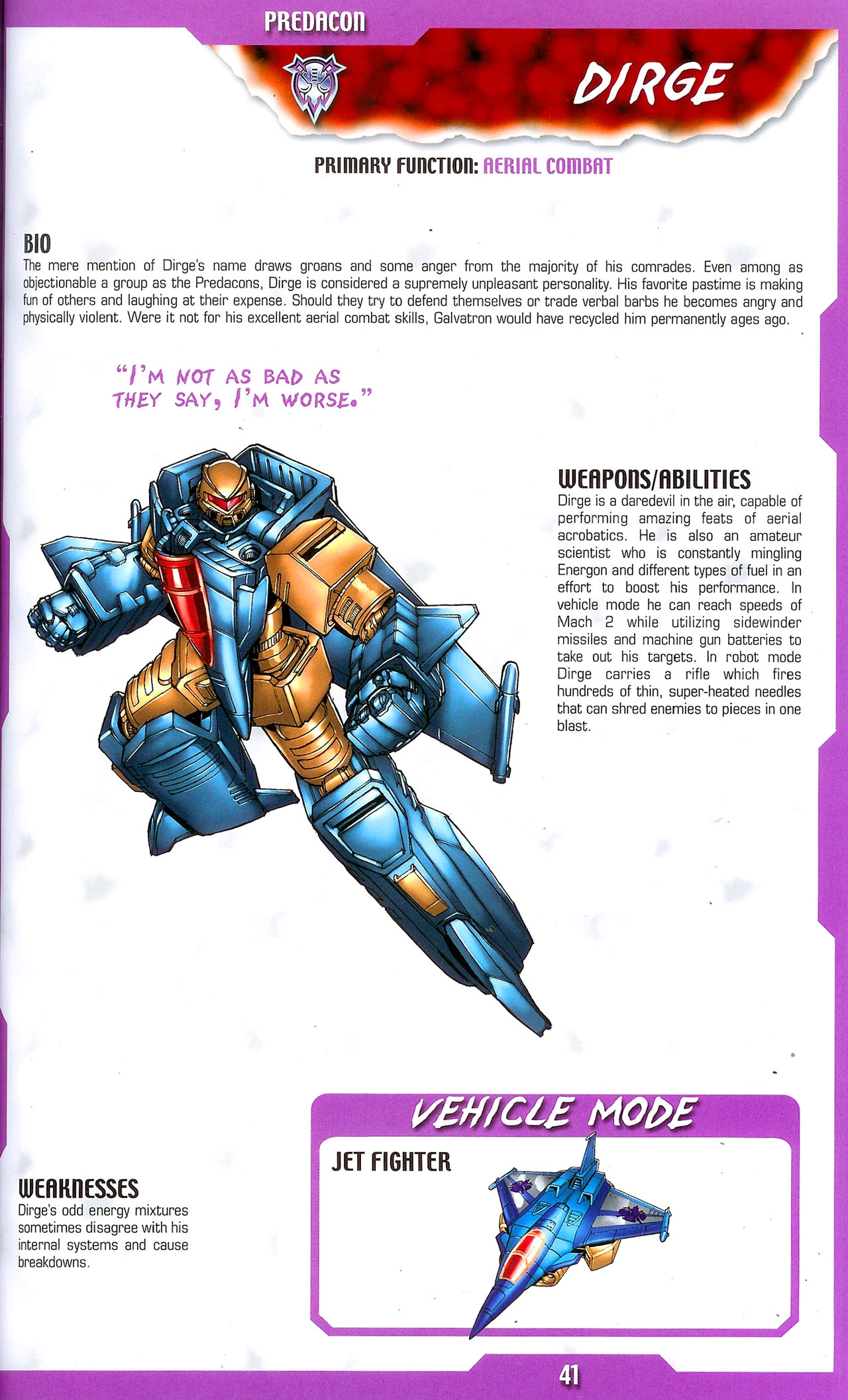 Transformers: Beast Wars Sourcebook #1-4 36