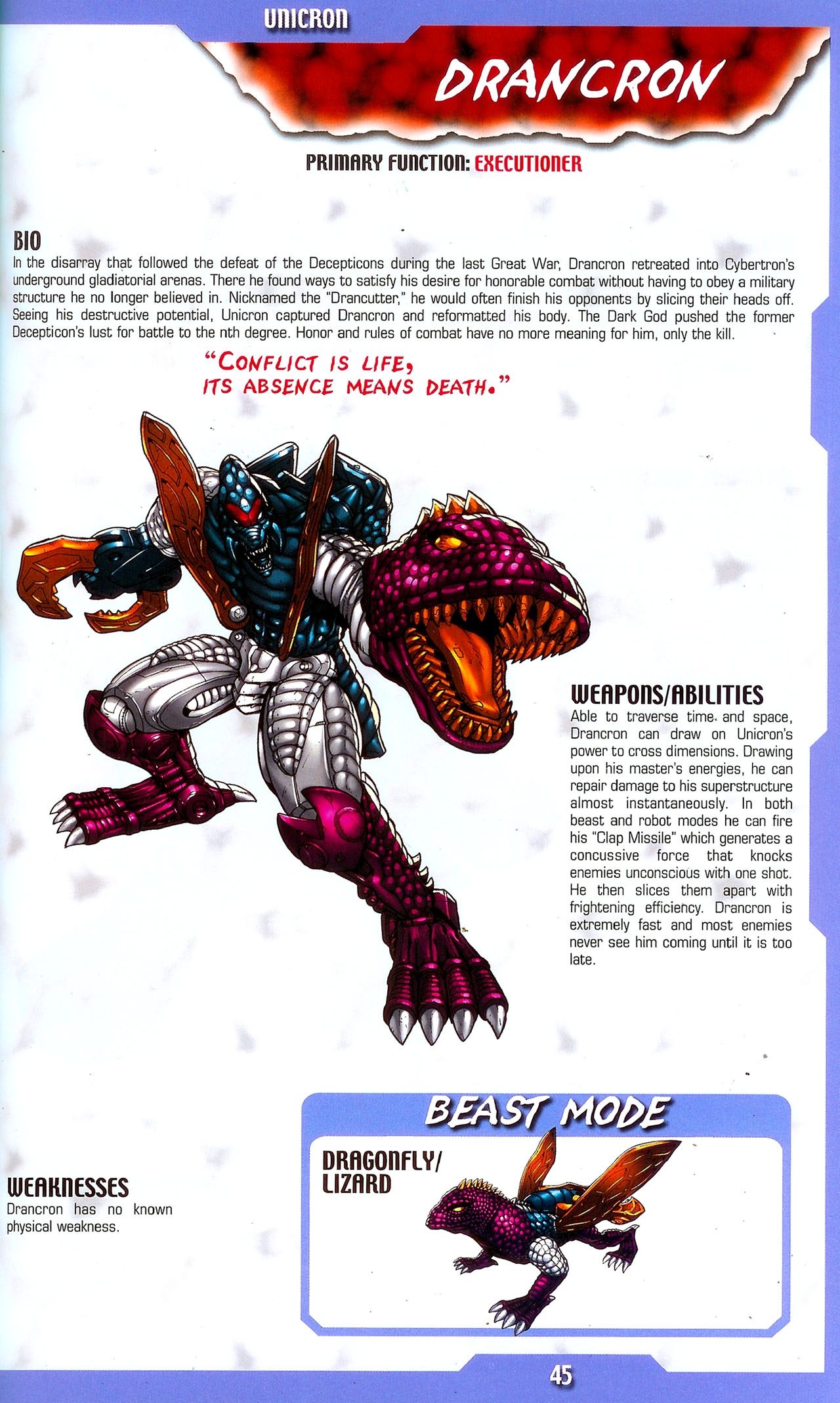 Transformers: Beast Wars Sourcebook #1-4 40