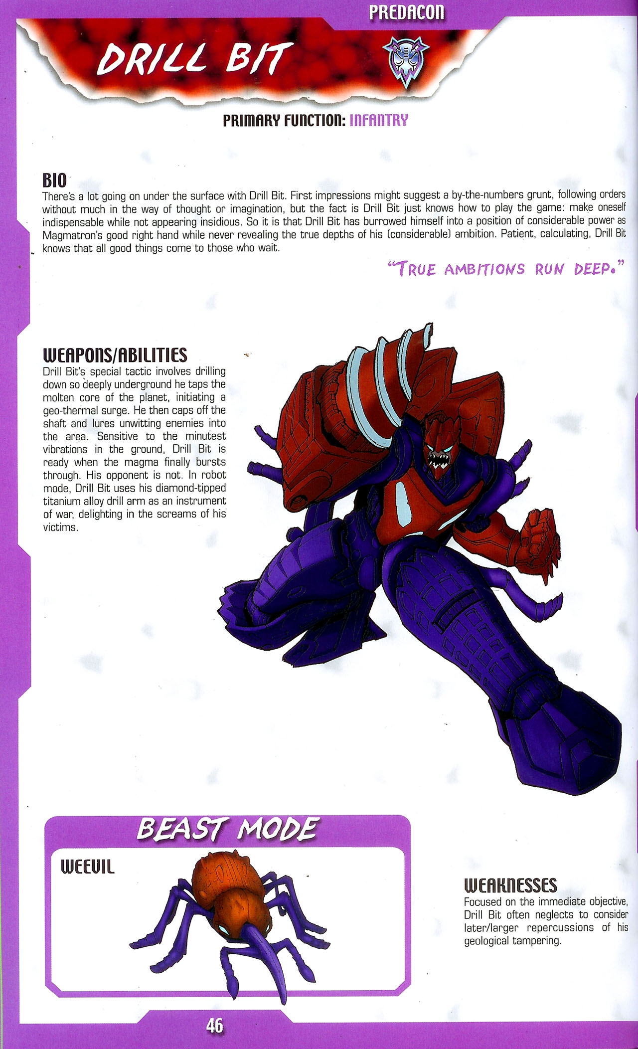 Transformers: Beast Wars Sourcebook #1-4 41