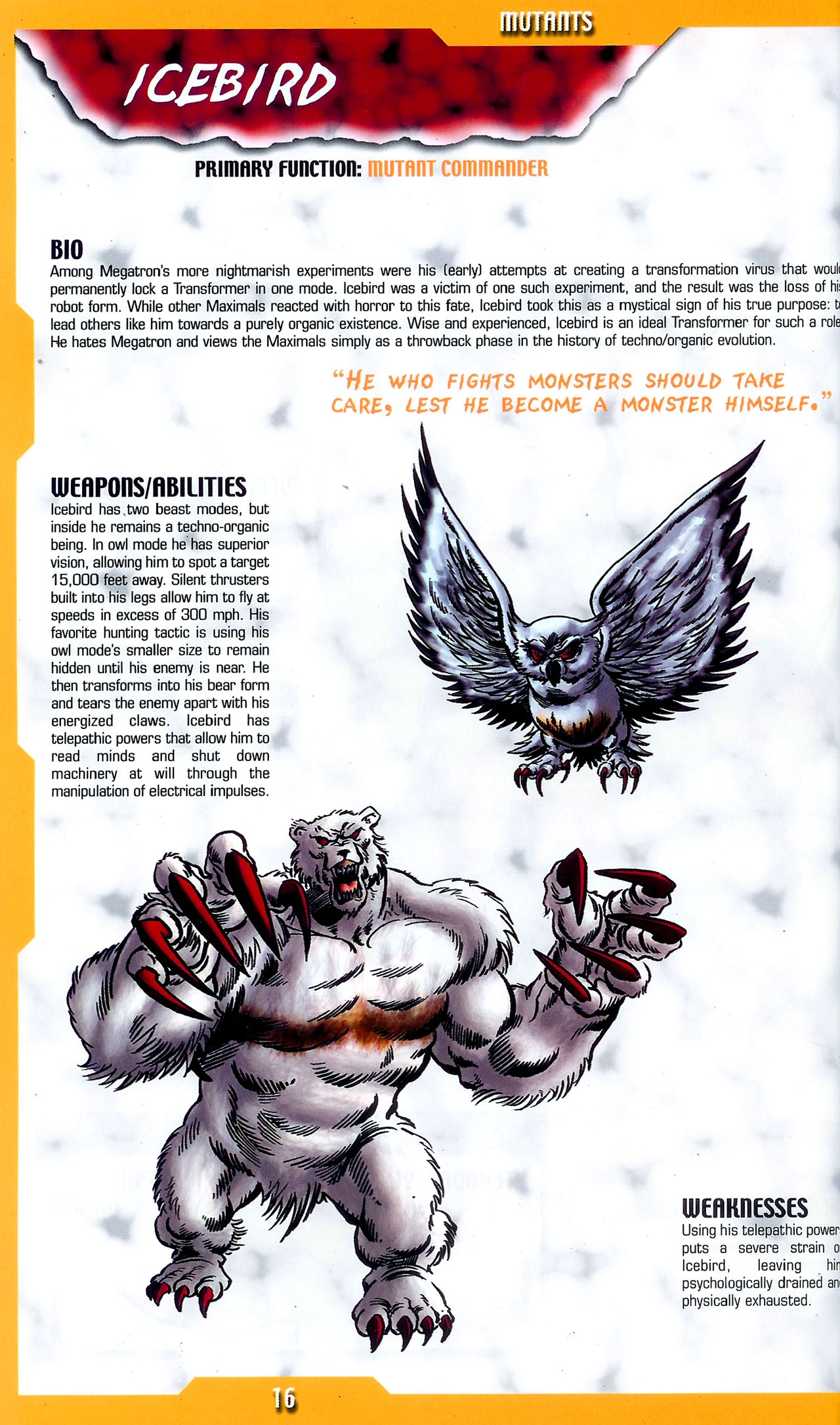 Transformers: Beast Wars Sourcebook #1-4 62