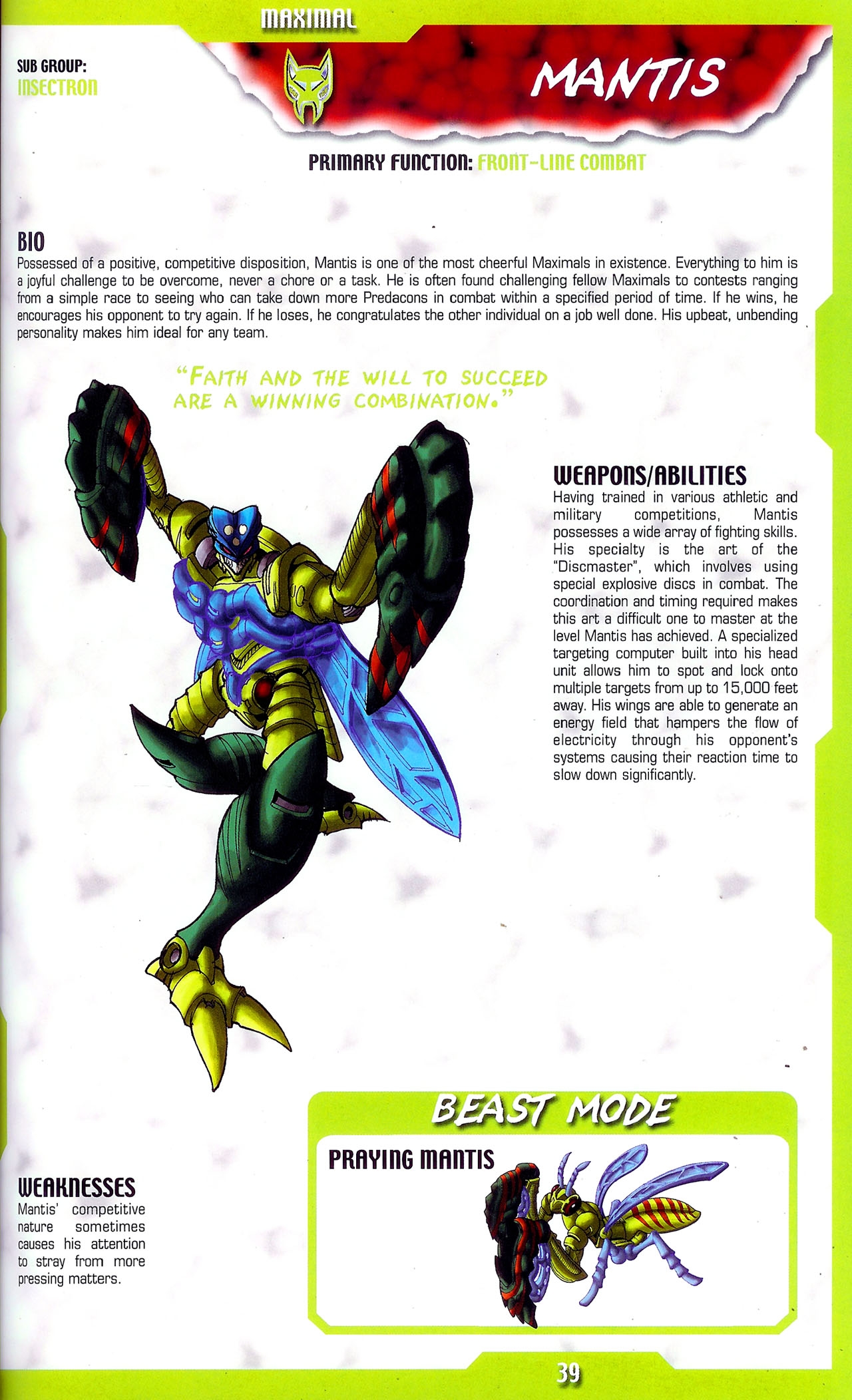 Transformers: Beast Wars Sourcebook #1-4 83