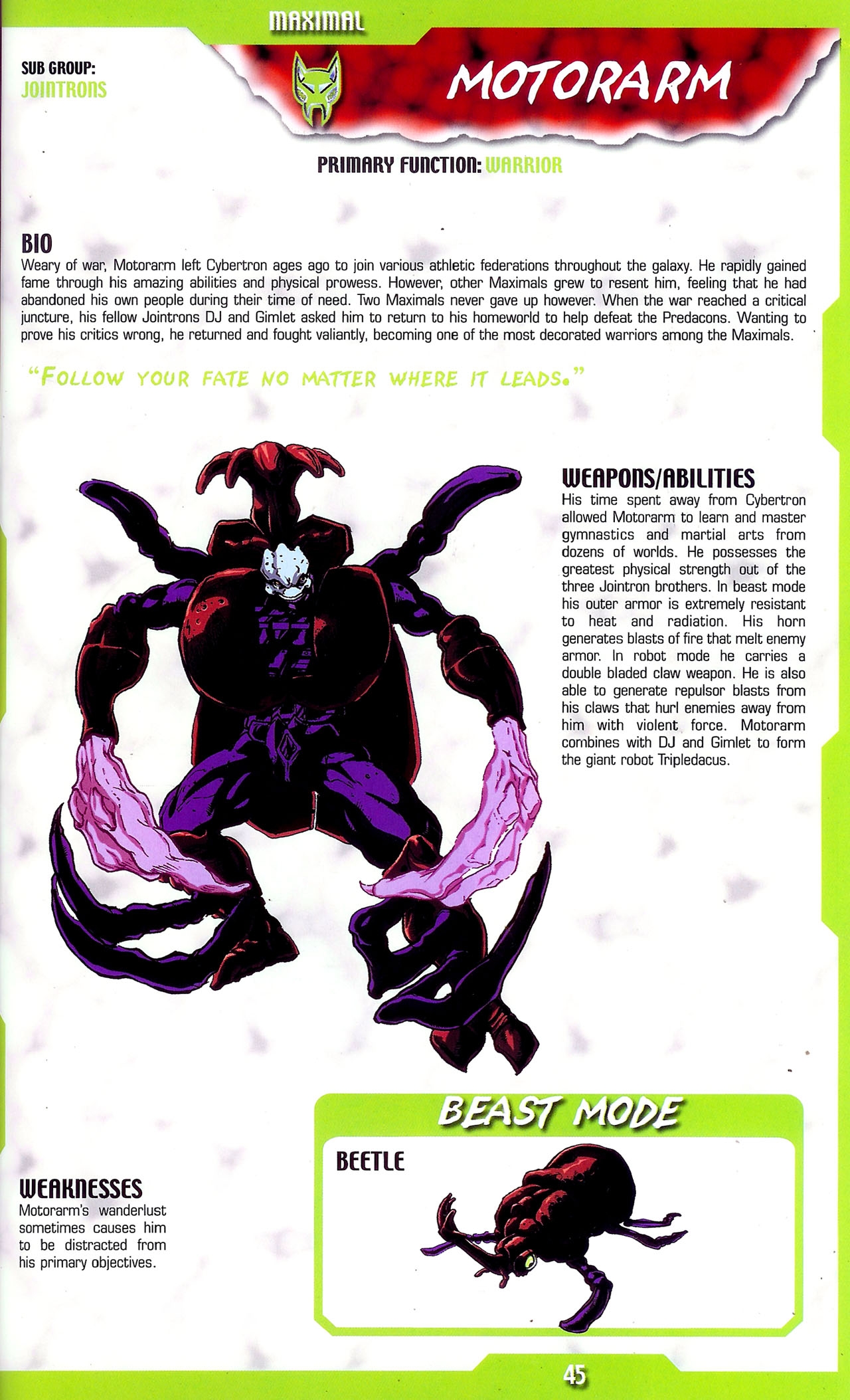 Transformers: Beast Wars Sourcebook #1-4 88