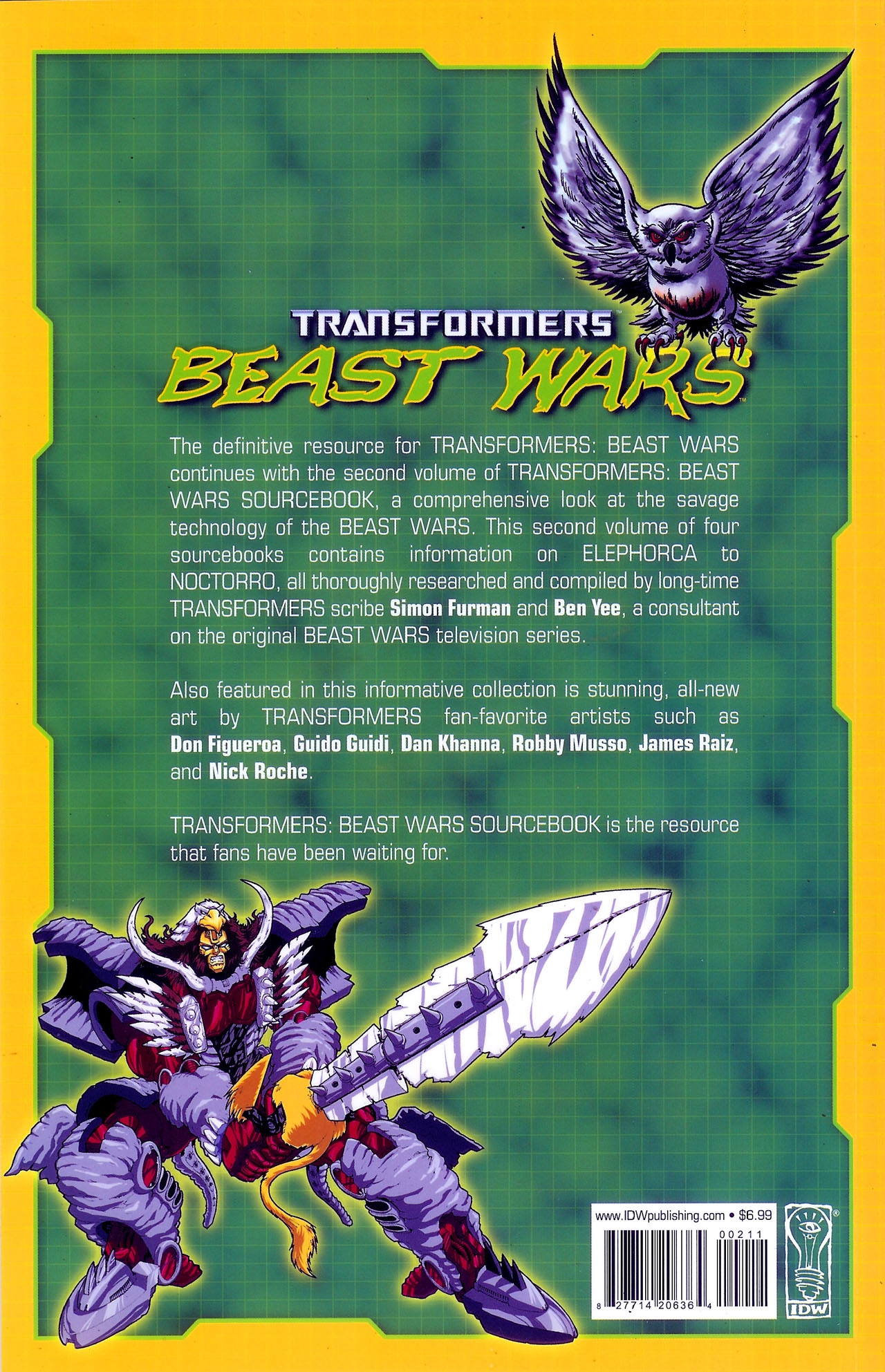 Transformers: Beast Wars Sourcebook #1-4 92