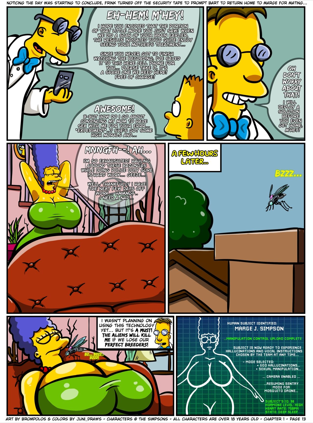 [Brompolos/Juni_Draws] The Sexensteins (Simpsons) [Ongoing] 13