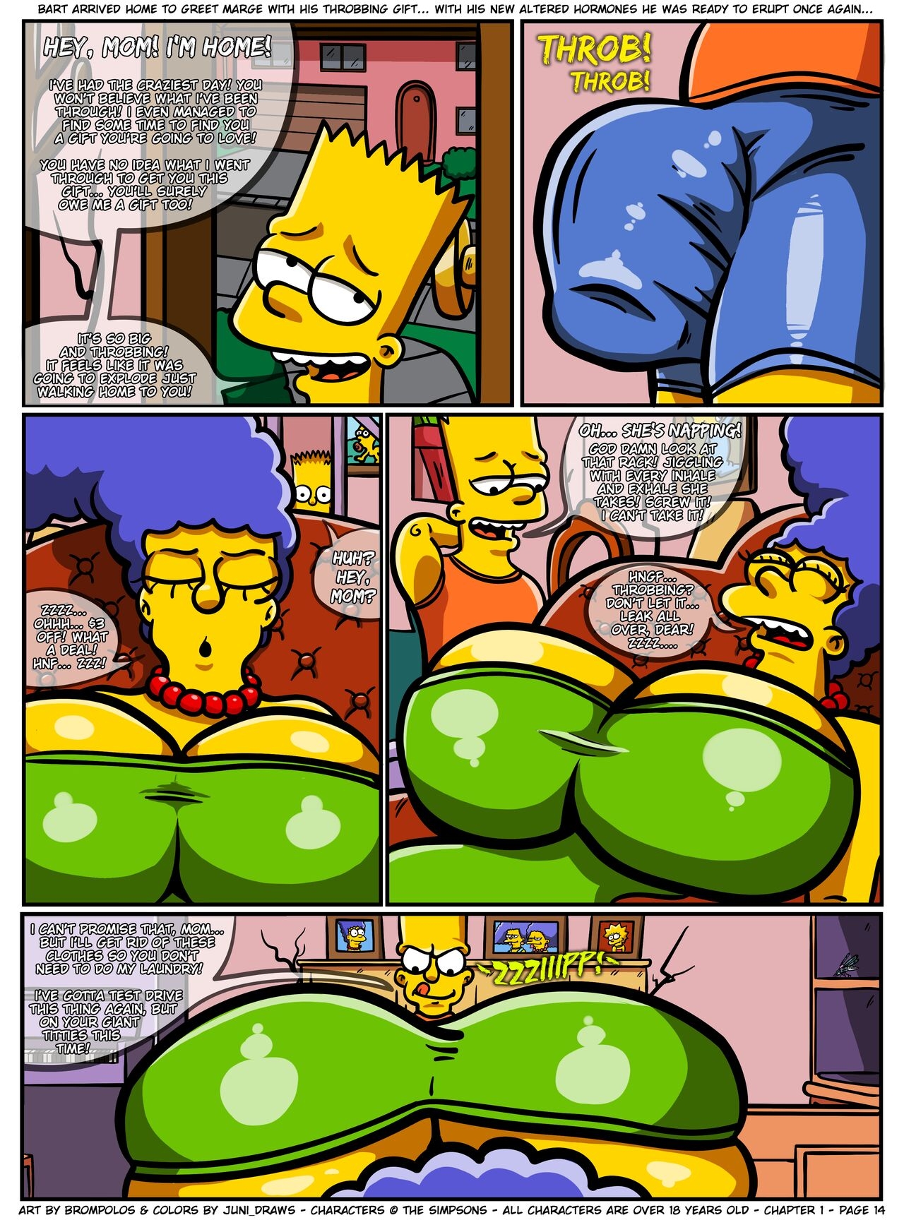 [Brompolos/Juni_Draws] The Sexensteins (Simpsons) [Ongoing] 14