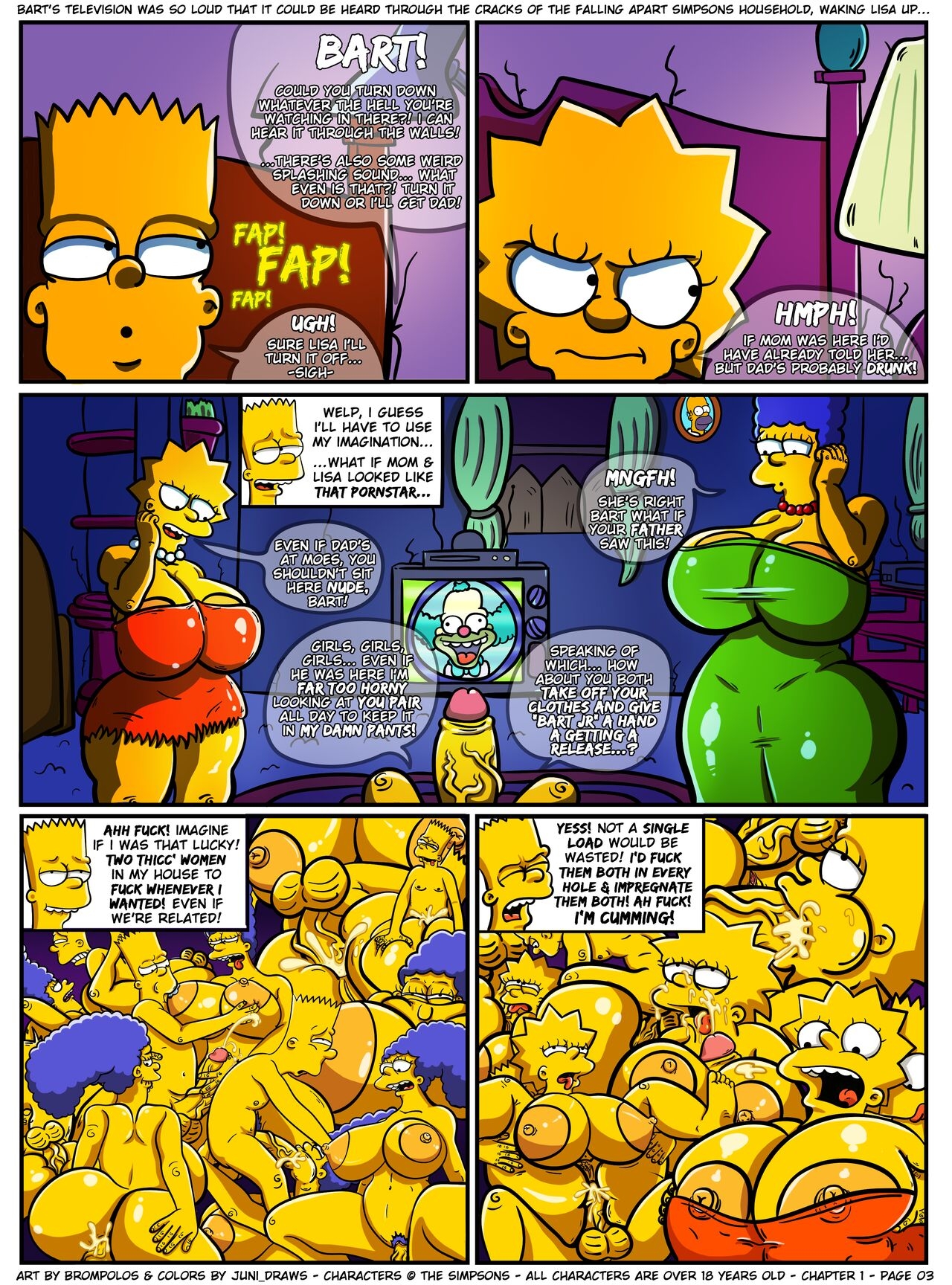 [Brompolos/Juni_Draws] The Sexensteins (Simpsons) [Ongoing] 3