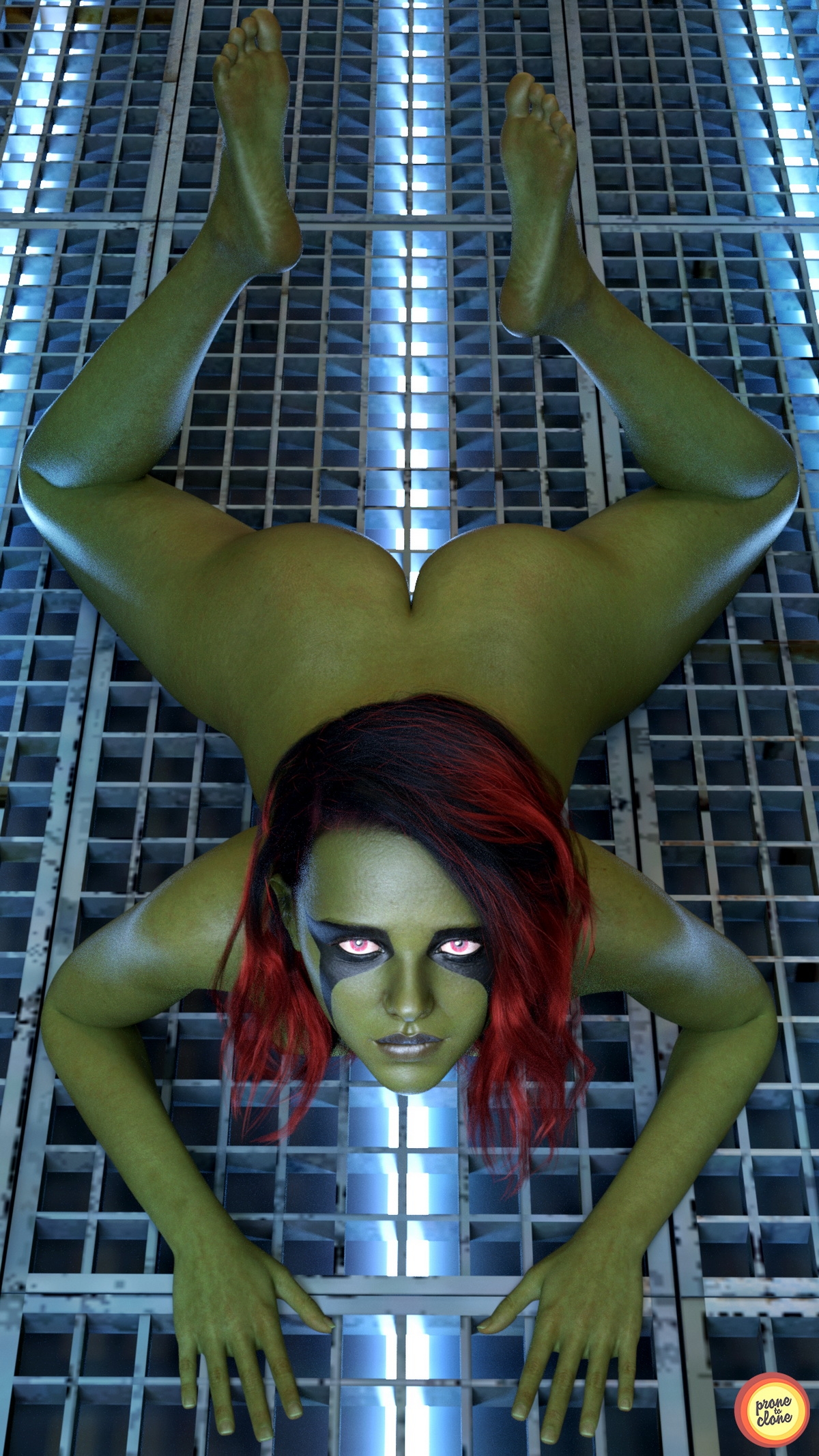 ProneToClone - Chloe Mortez cosplay Gamora (Textless) 27