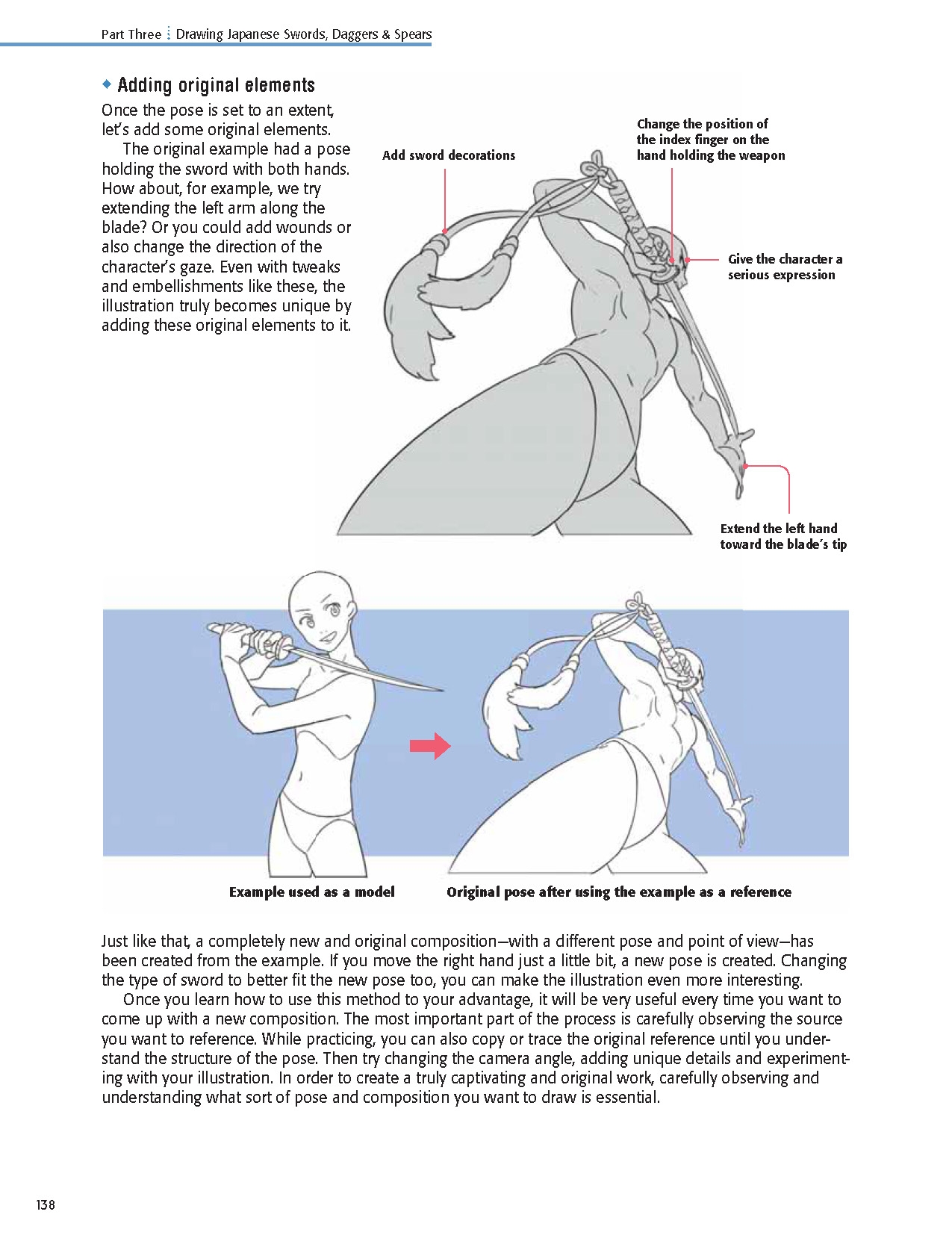 The Complete Guide to Drawing Dynamic Manga Sword Fighters: (An Action-Packed Guide with Over 600 illustrations) 139