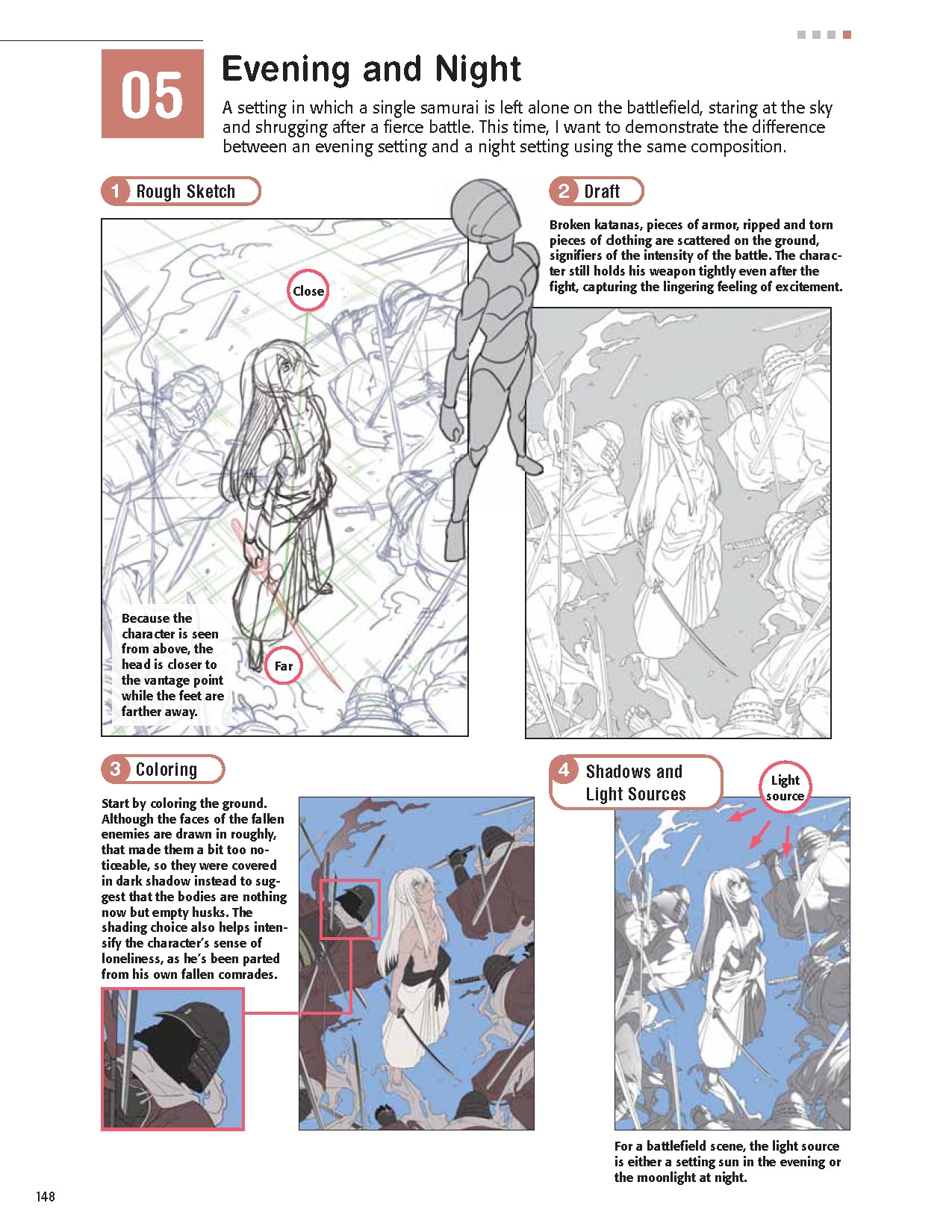 The Complete Guide to Drawing Dynamic Manga Sword Fighters: (An Action-Packed Guide with Over 600 illustrations) 149