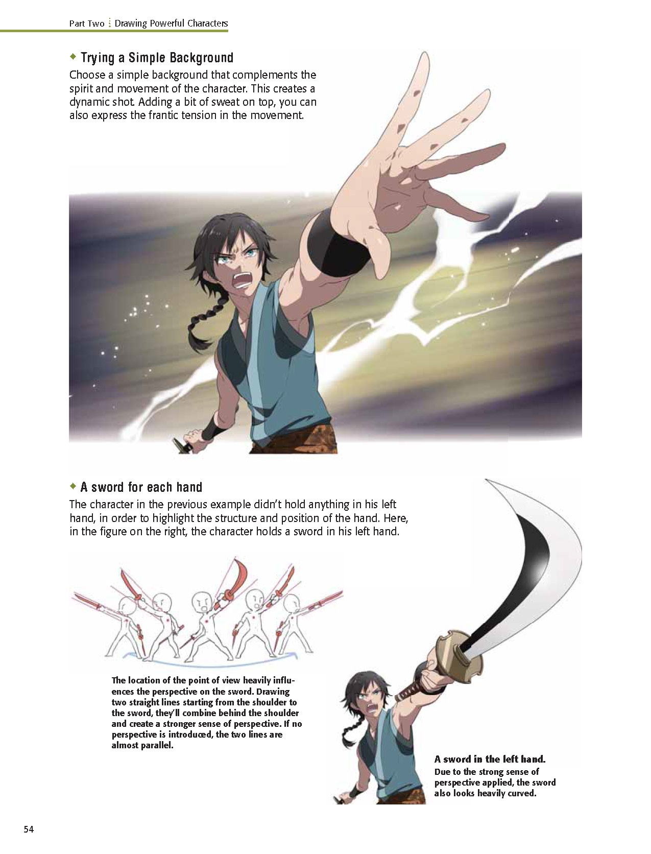 The Complete Guide to Drawing Dynamic Manga Sword Fighters: (An Action-Packed Guide with Over 600 illustrations) 55