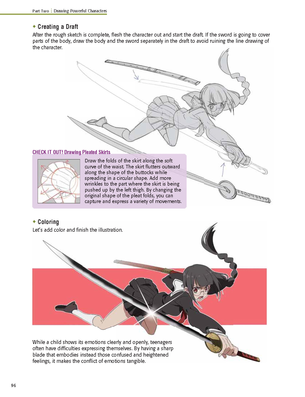 The Complete Guide to Drawing Dynamic Manga Sword Fighters: (An Action-Packed Guide with Over 600 illustrations) 97
