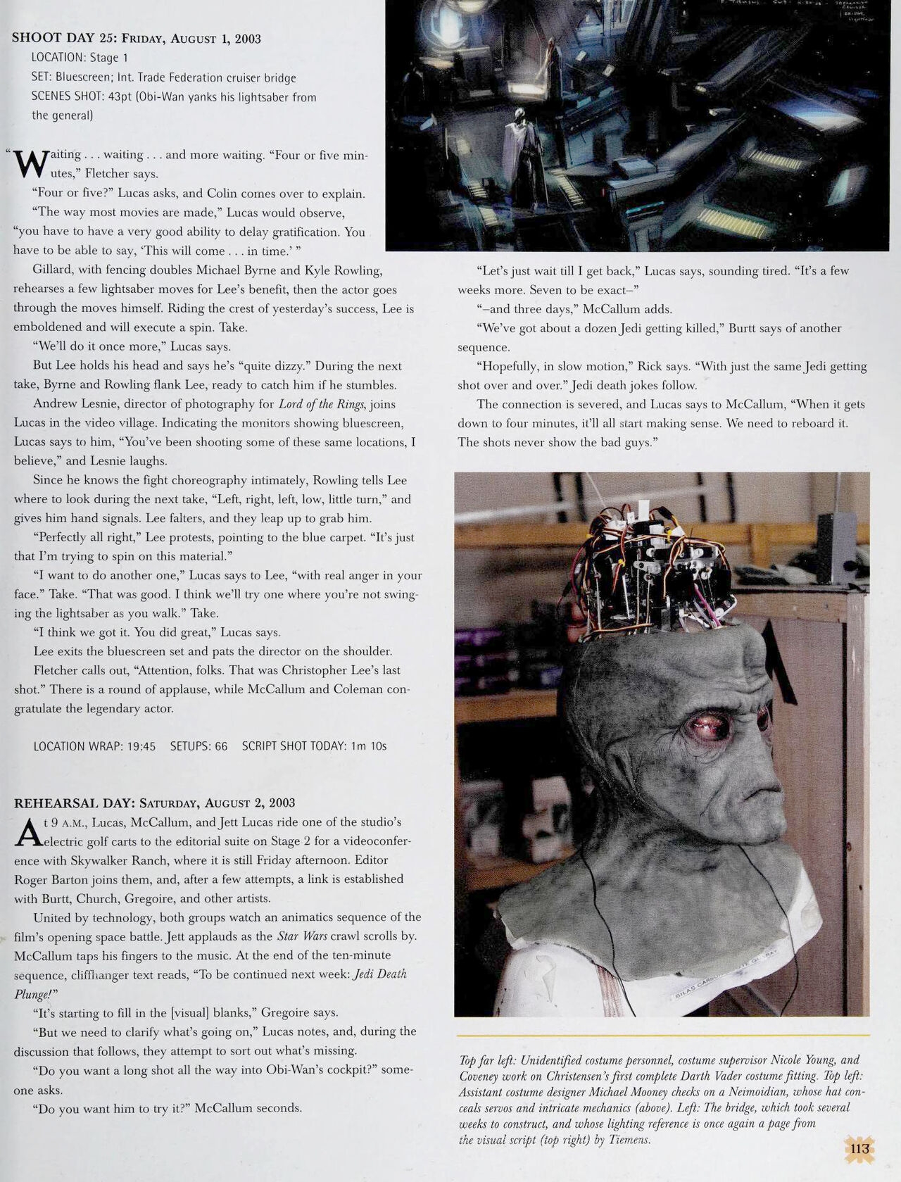 The Making of Star Wars: Revenge of the Sith 114