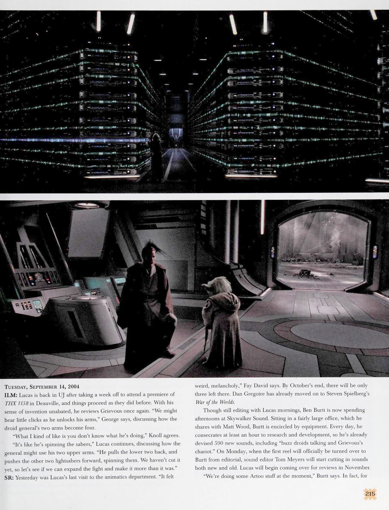 The Making of Star Wars: Revenge of the Sith 215