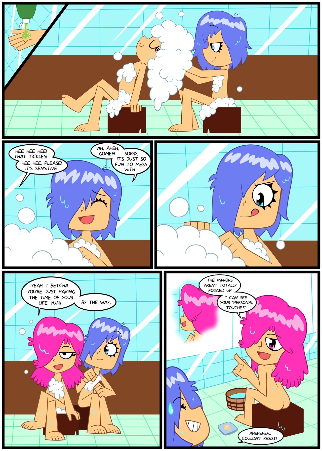 [Xierra099] Towel Trouble (Puffy AmiYumi) (Ongoing) 6