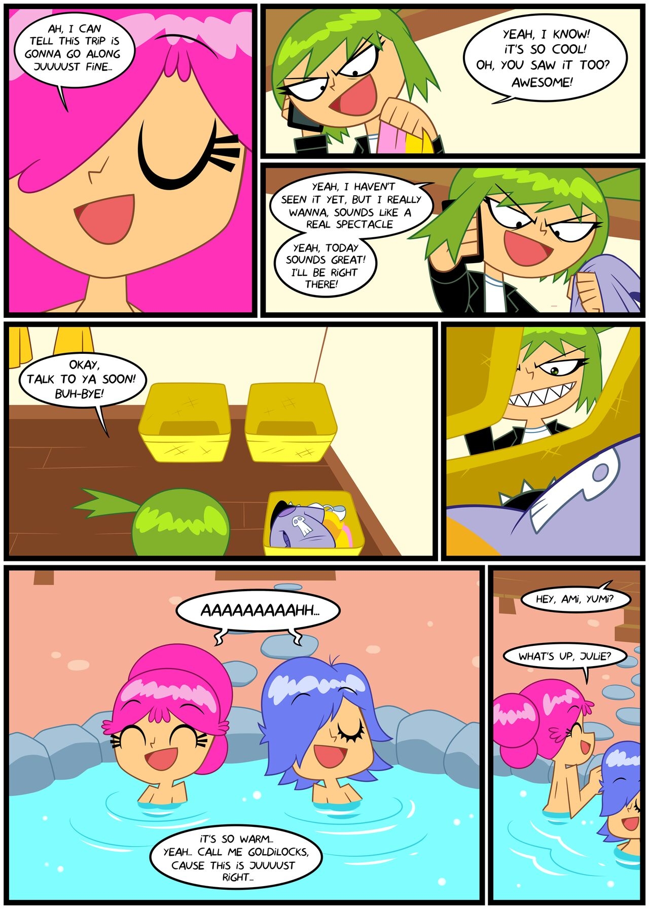 [Xierra099] Towel Trouble (Puffy AmiYumi) (Ongoing) 7